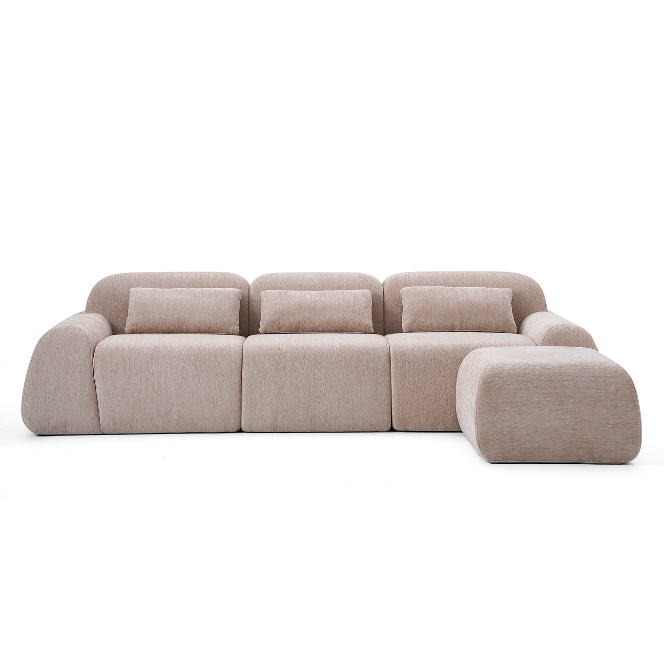 Pearl 3-Seater + Ottoman