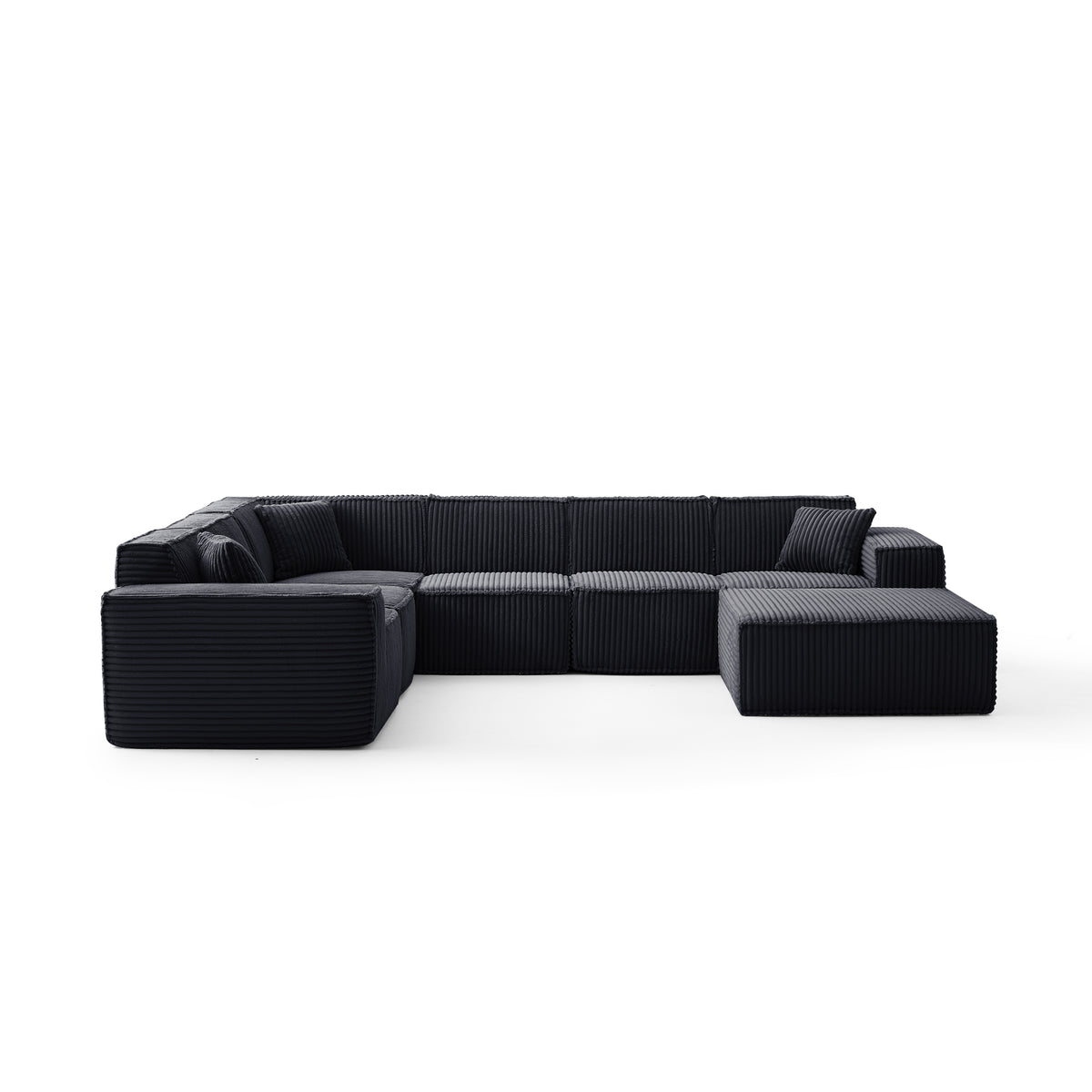Midnight Ink | Domino Ottoman