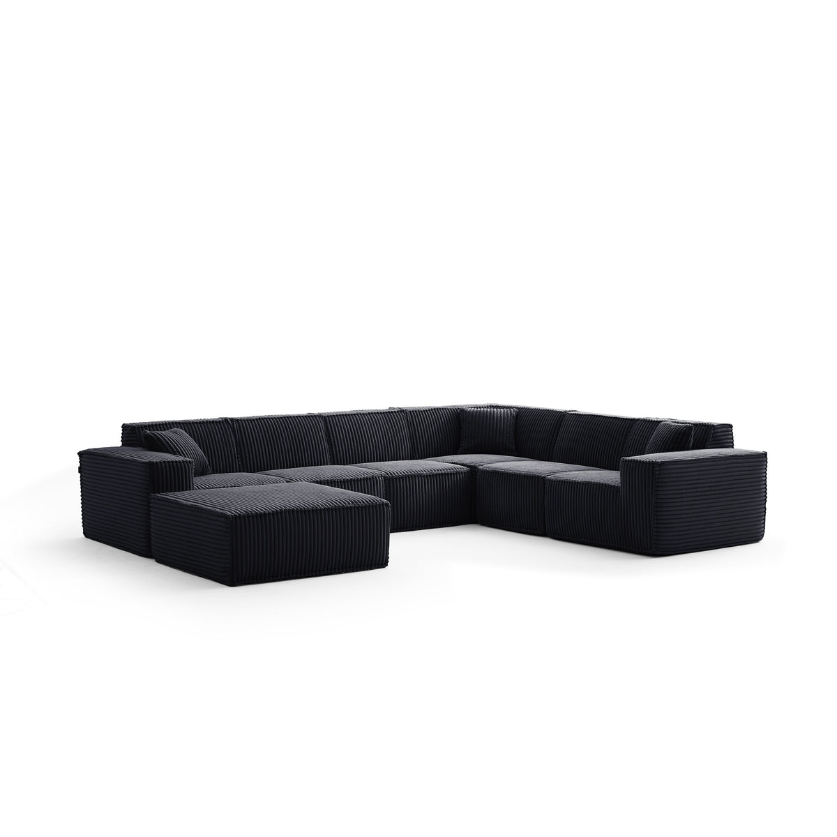 Midnight Ink | Domino Ottoman