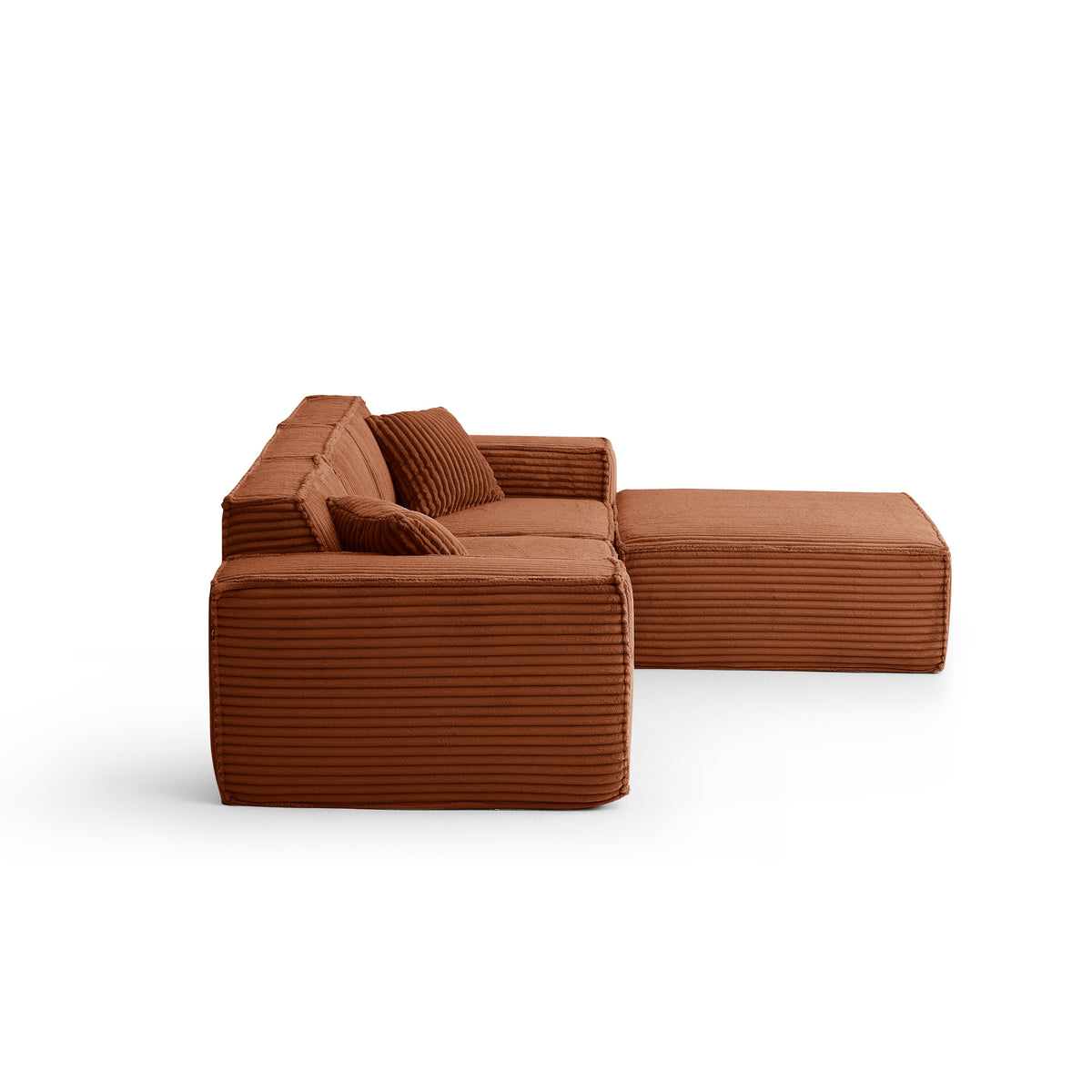Autumn Umber | Domino Ottoman