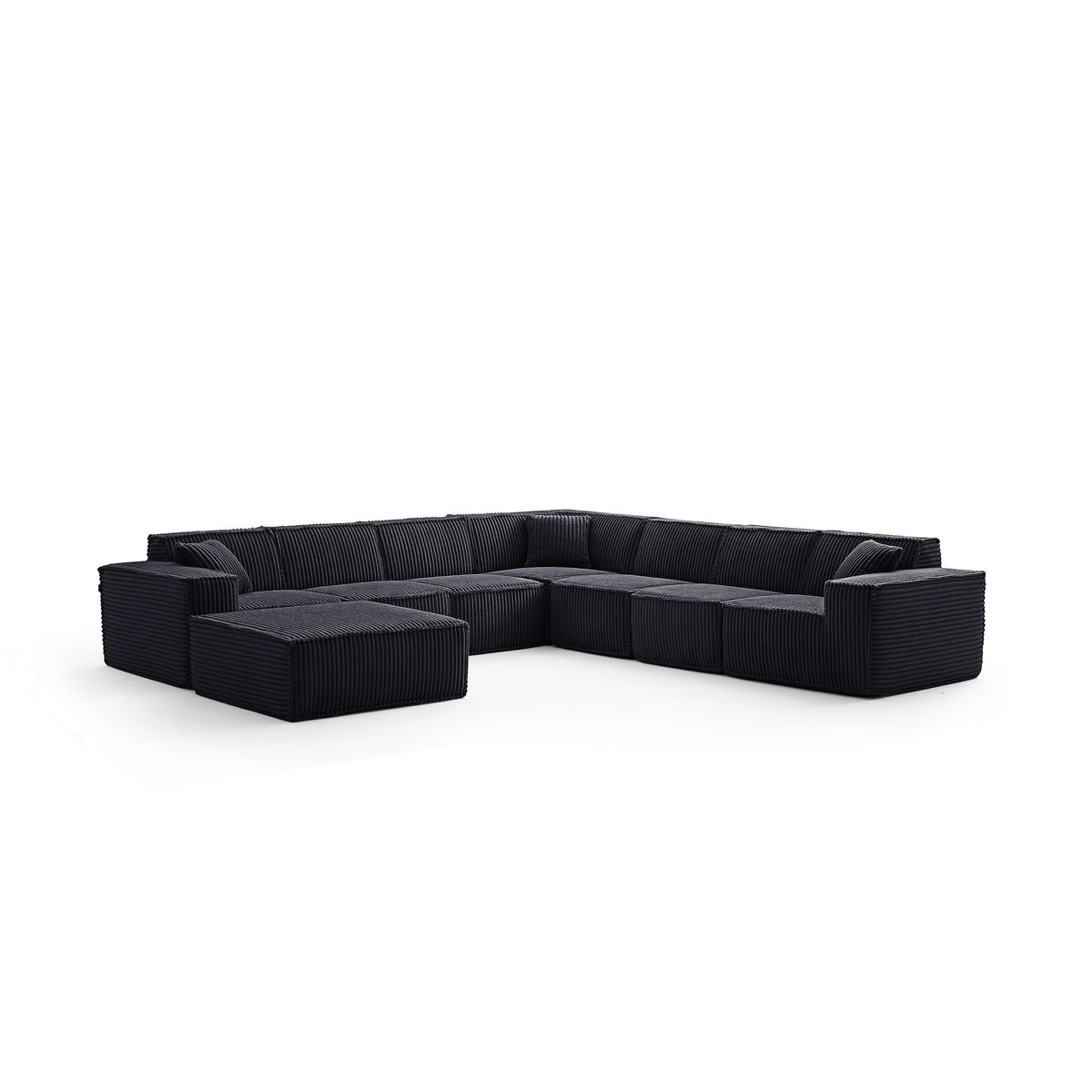 Midnight Ink | Domino Ottoman