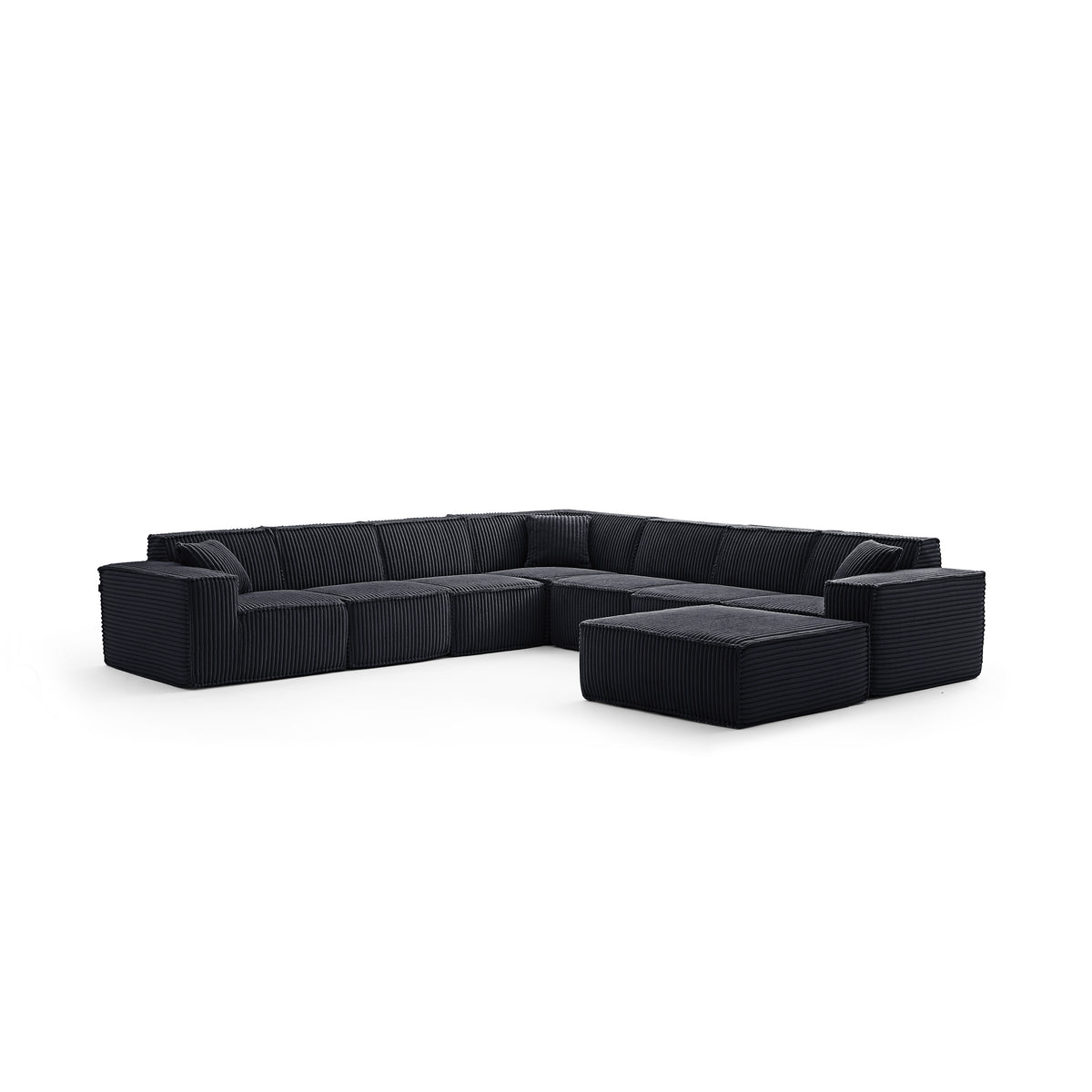 Midnight Ink | Domino Ottoman