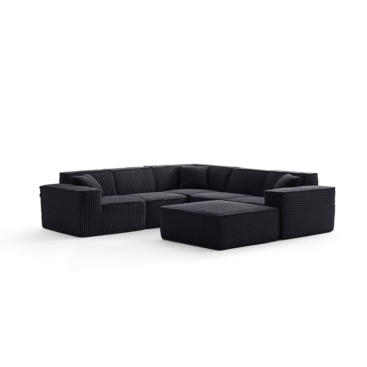 Midnight Ink | Domino Ottoman
