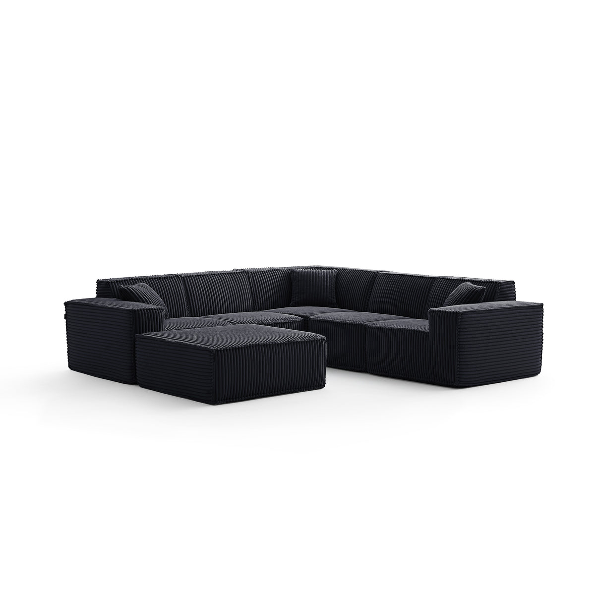 Midnight Ink | Domino Ottoman