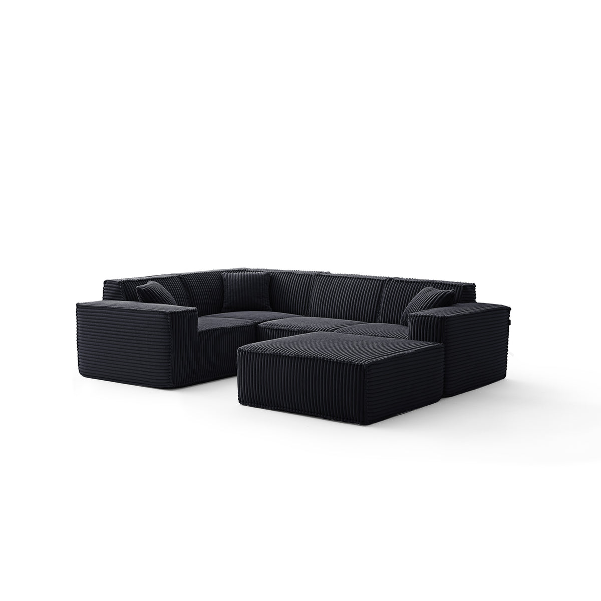 Midnight Ink | Domino Ottoman