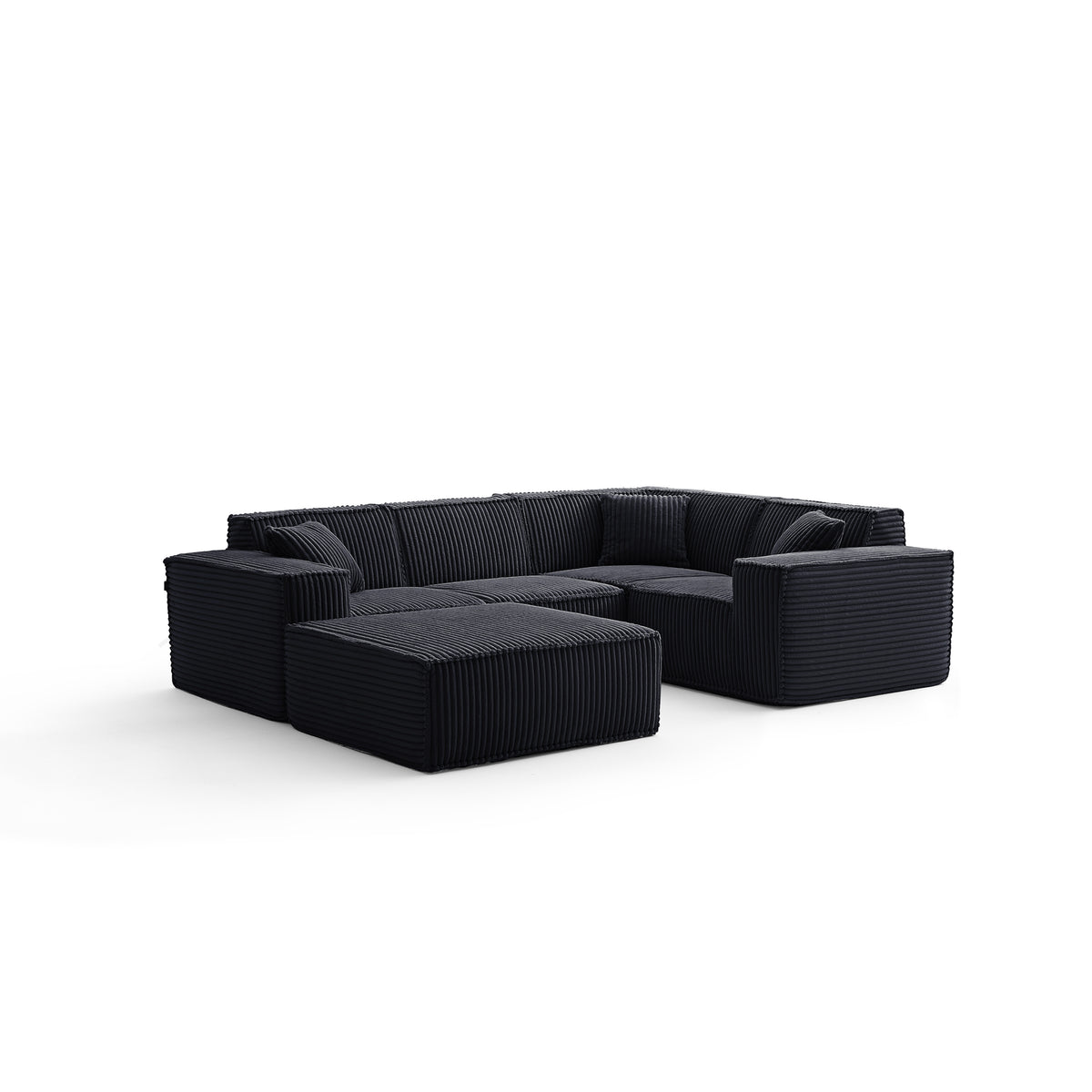 Midnight Ink | Domino Ottoman