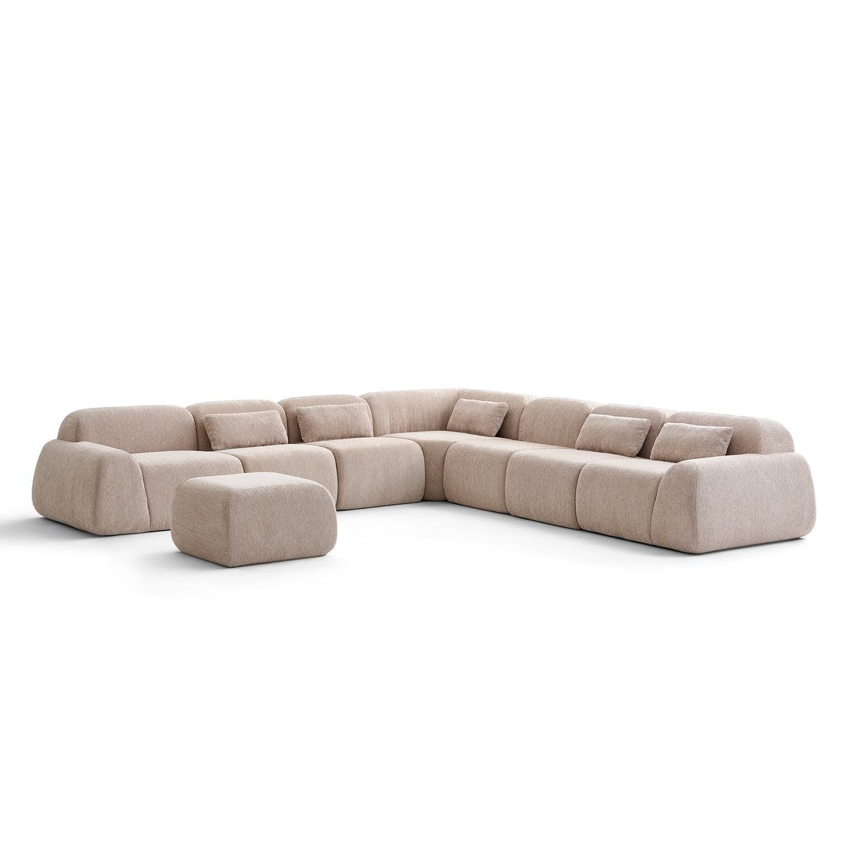 Champagne Mist | Pearl Ottoman