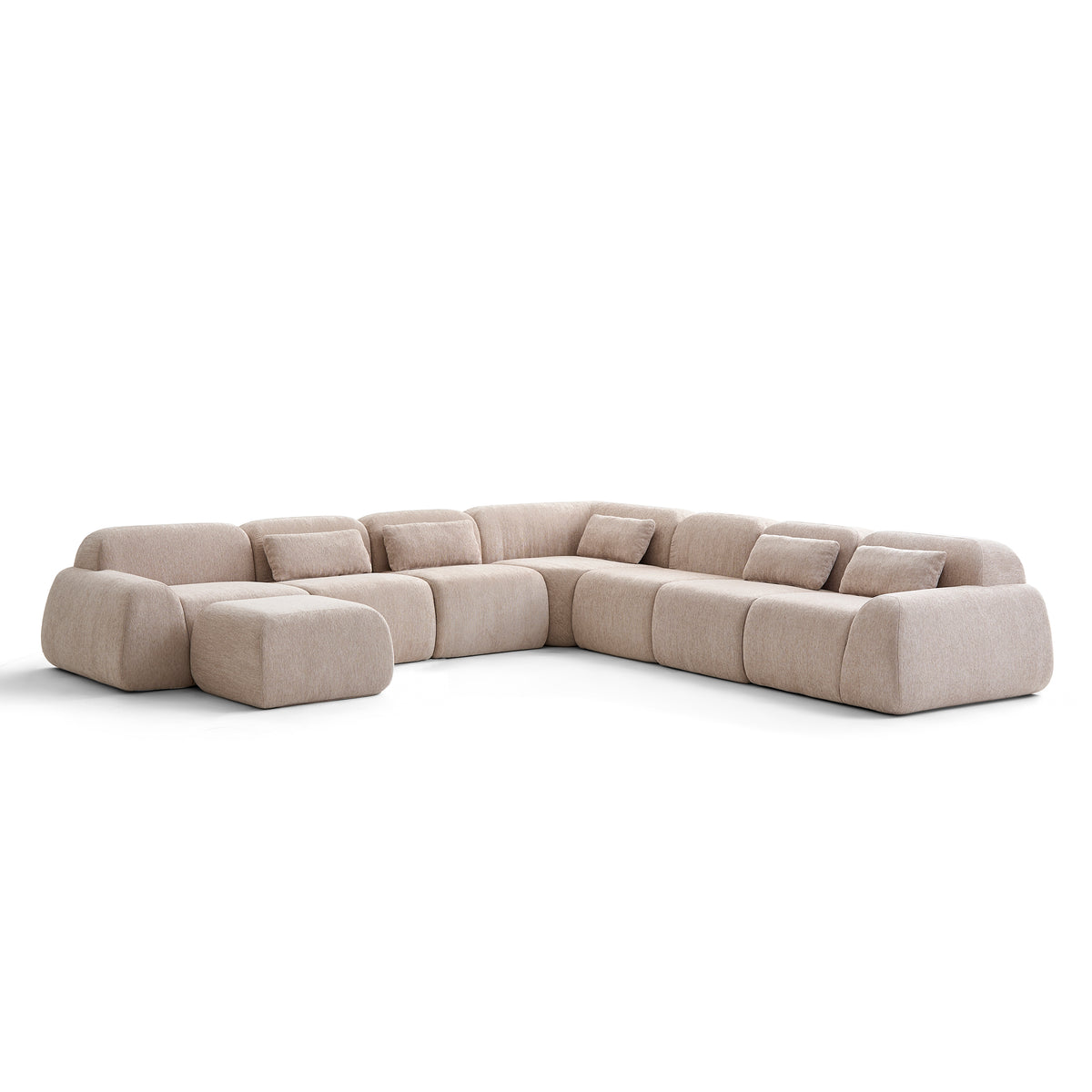 Champagne Mist | Pearl Ottoman