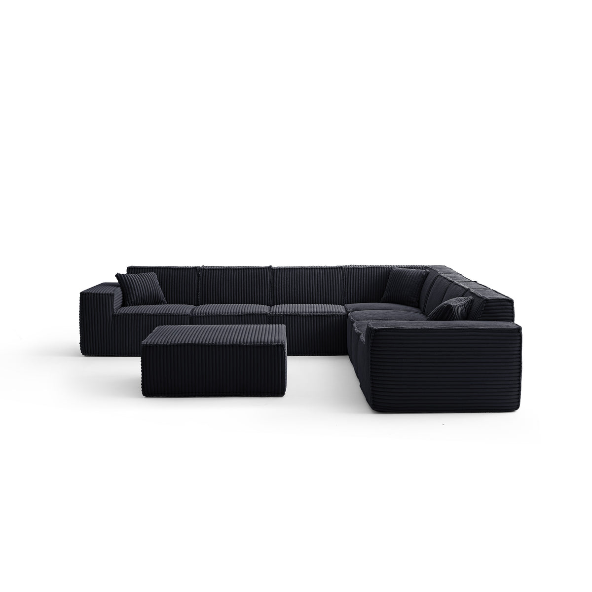 Midnight Ink | Domino Ottoman