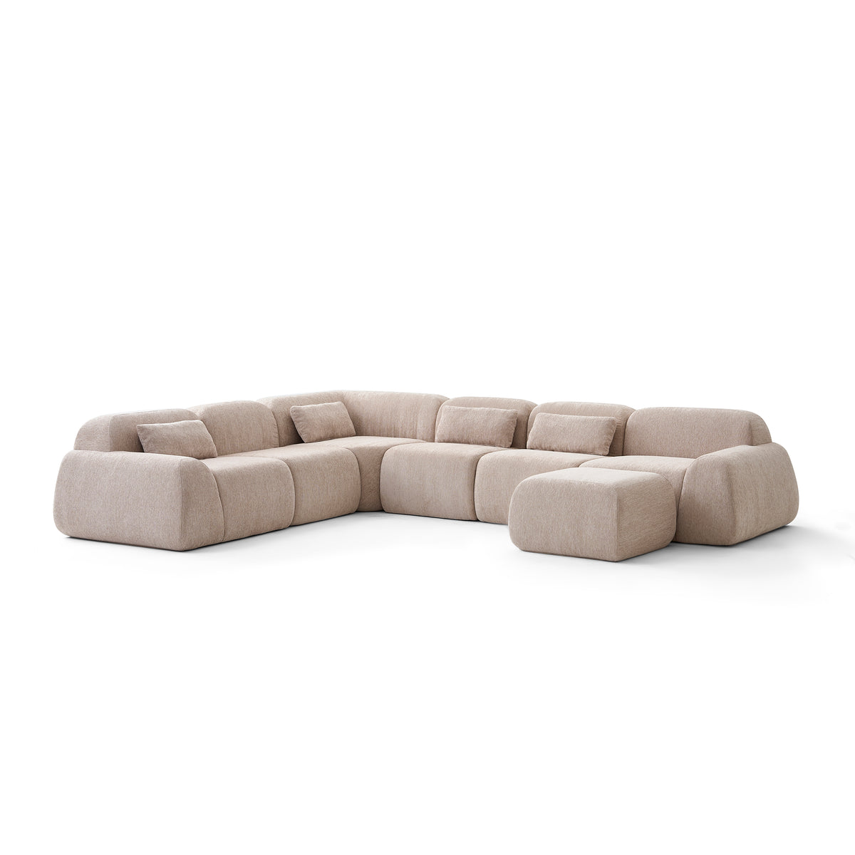 Champagne Mist | Pearl Ottoman