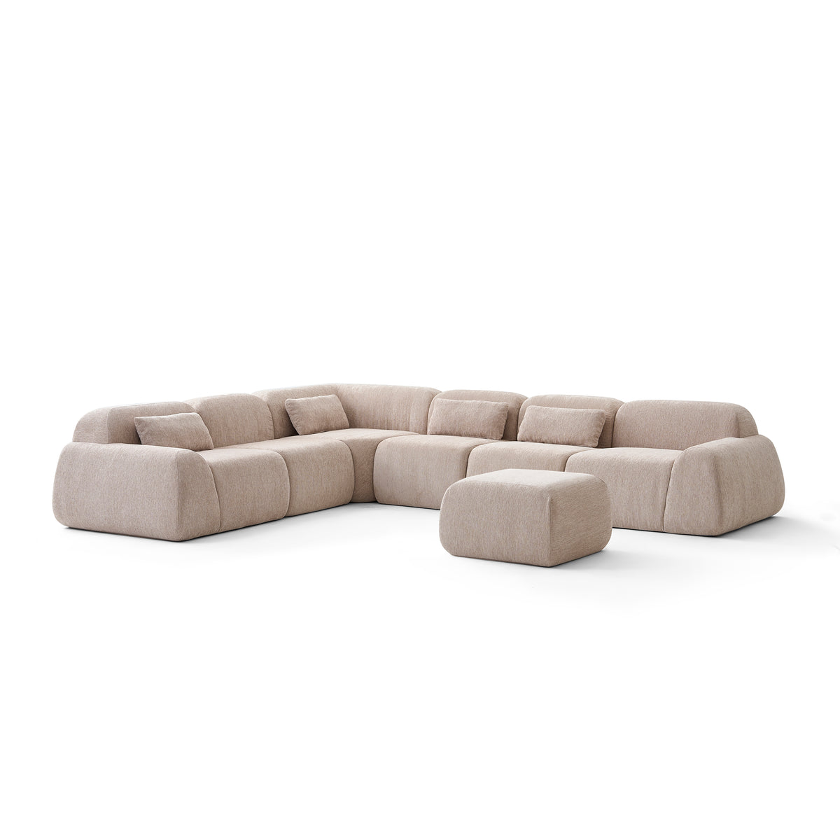 Champagne Mist | Pearl Ottoman