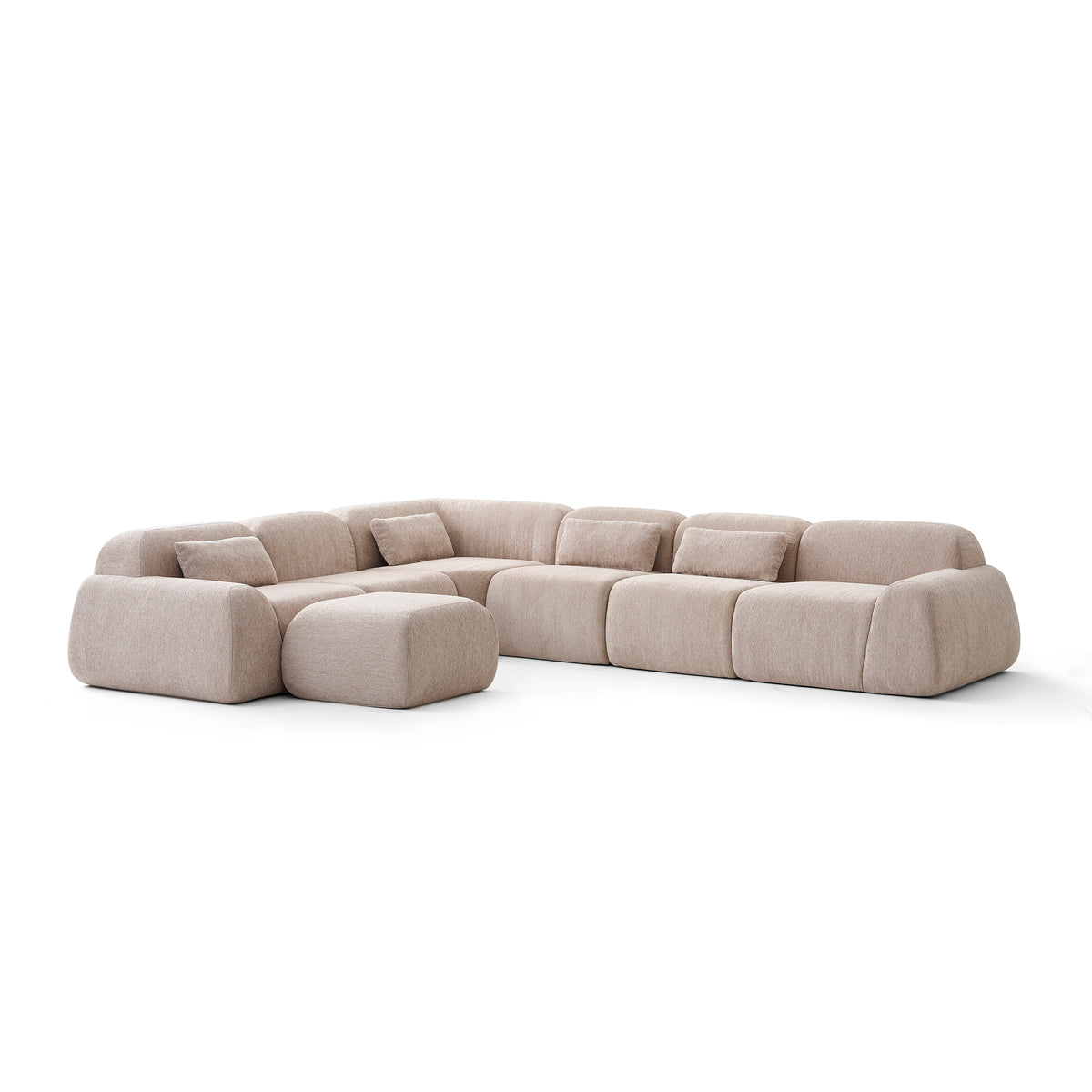 Champagne Mist | Pearl Ottoman