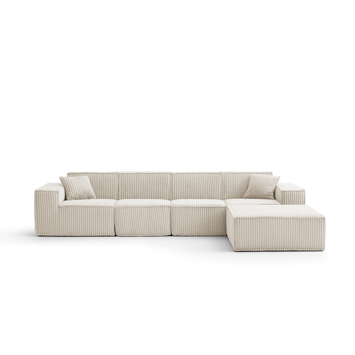 Champagne Mist | Domino Ottoman
