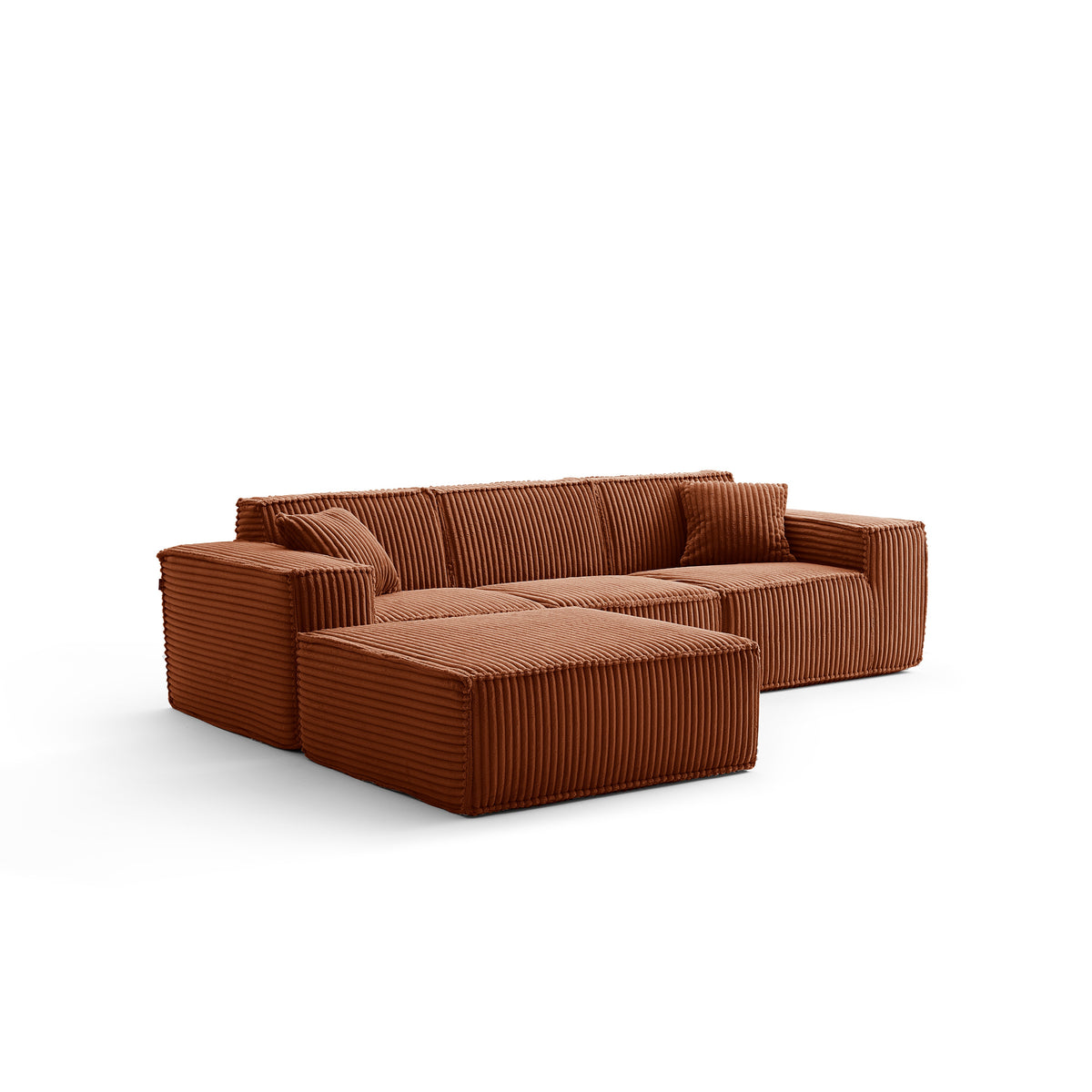 Autumn Umber | Domino Ottoman