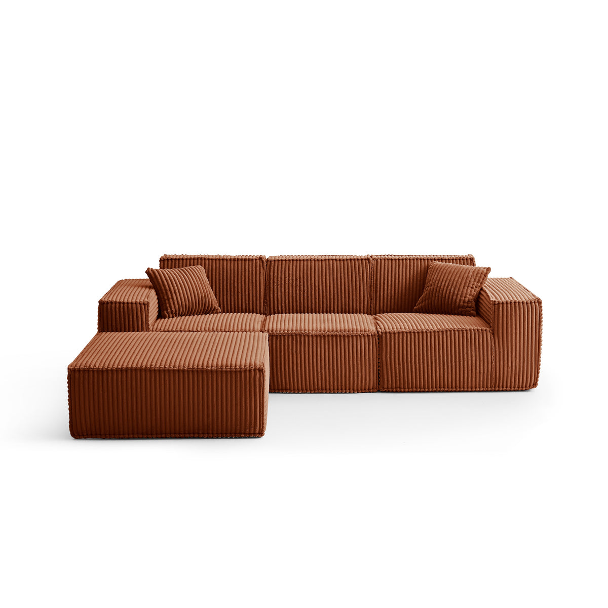 Autumn Umber | Domino Ottoman