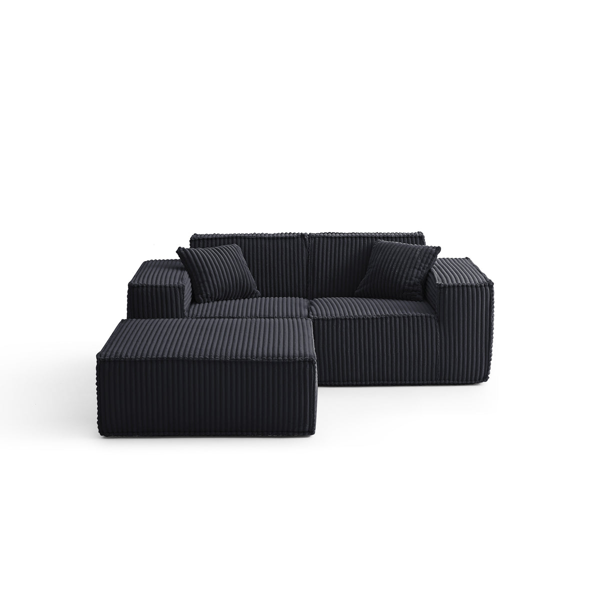 Midnight Ink | Domino Ottoman