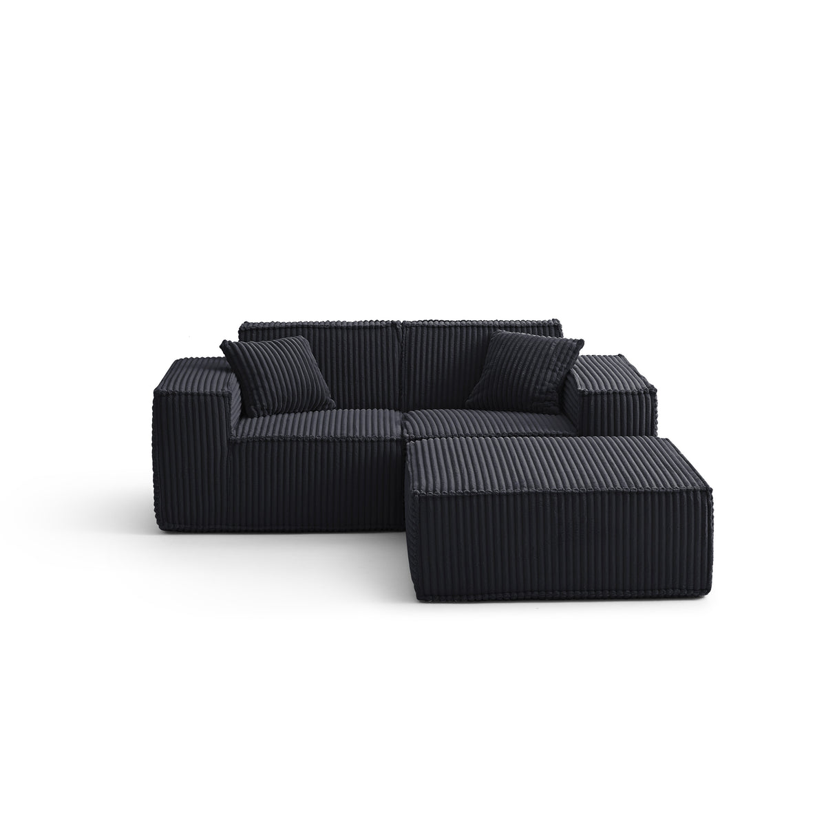 Midnight Ink | Domino Ottoman