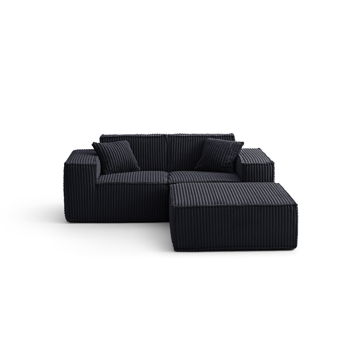 Midnight Ink | Domino Ottoman