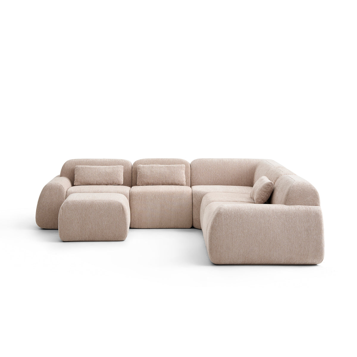 Champagne Mist | Pearl Ottoman