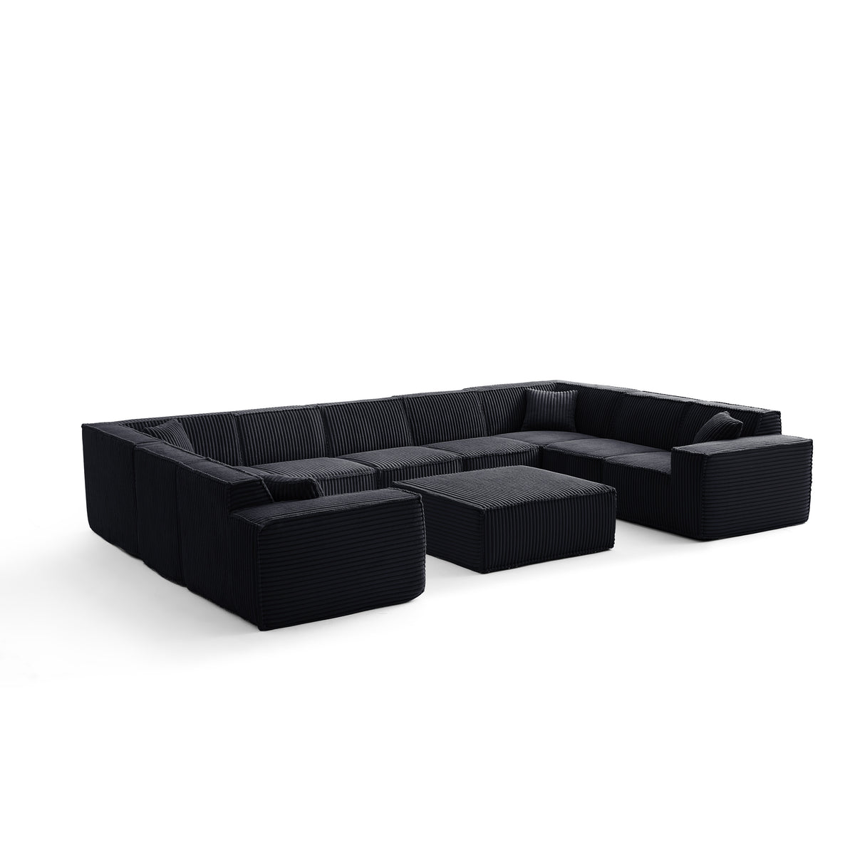 Midnight Ink | Domino Ottoman