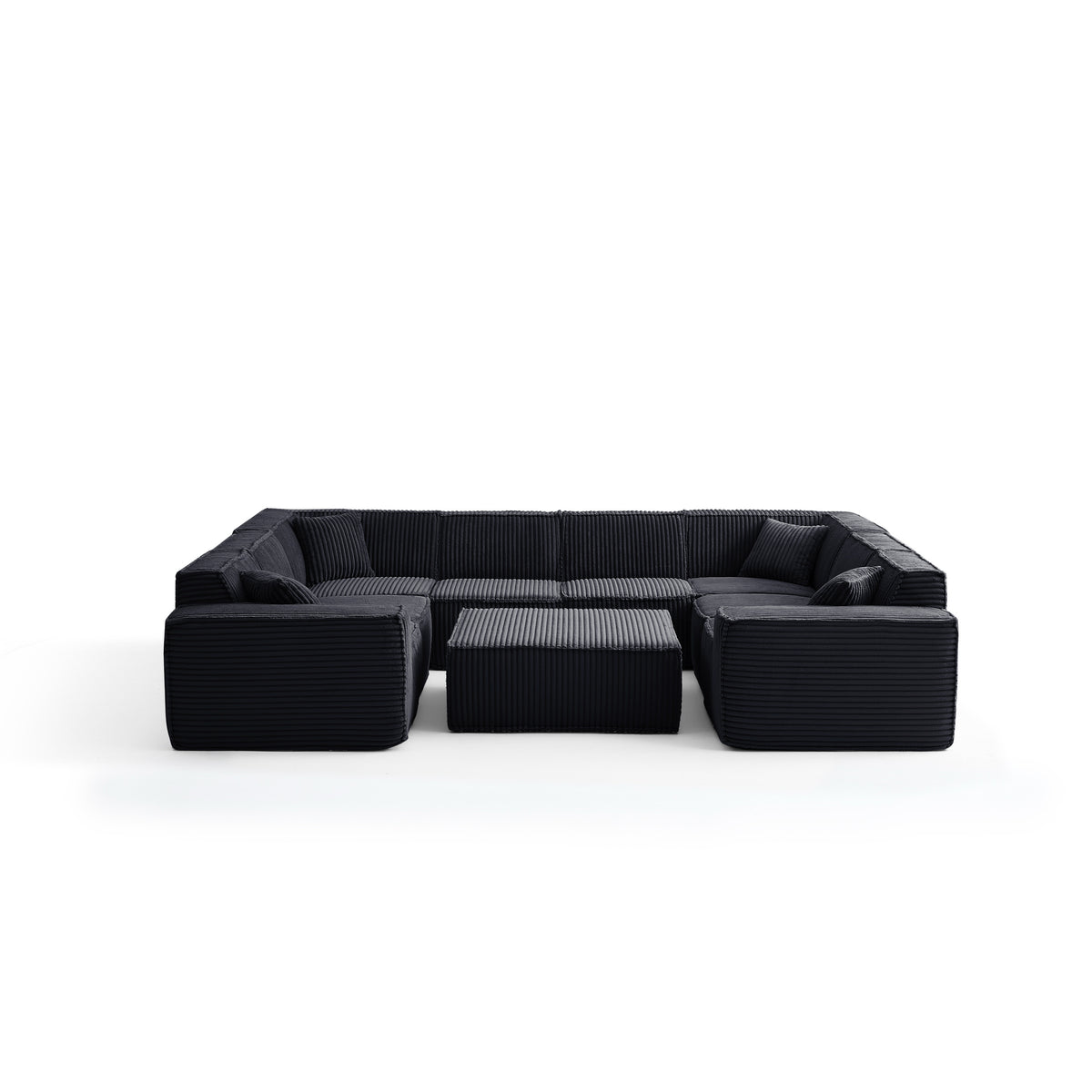 Midnight Ink | Domino Ottoman