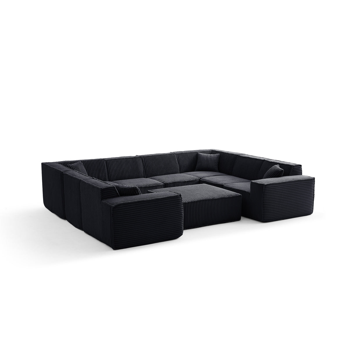 Midnight Ink | Domino Ottoman