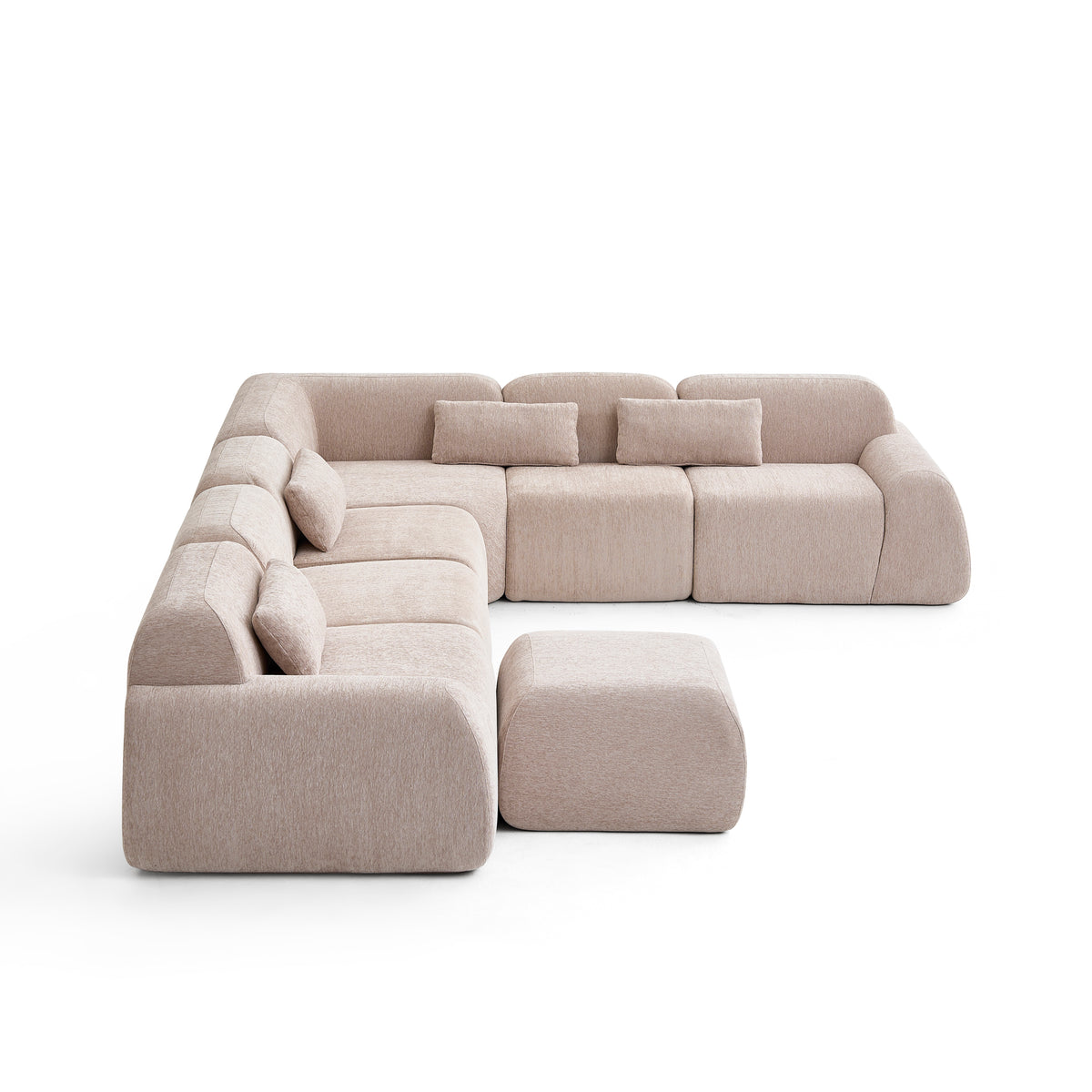 Champagne Mist | Pearl Ottoman
