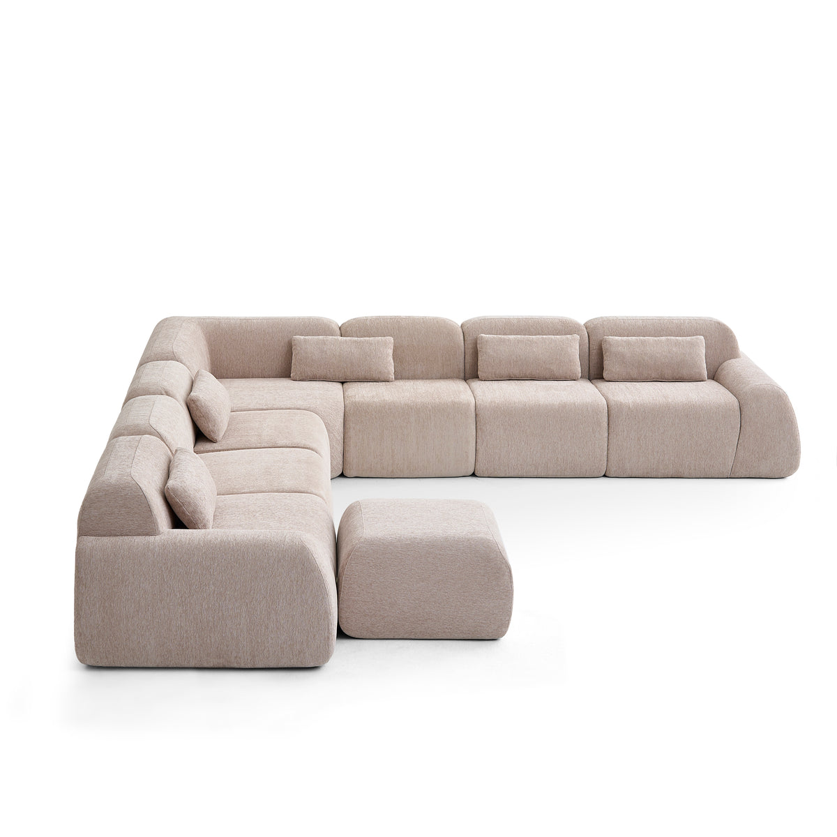Champagne Mist | Pearl Ottoman
