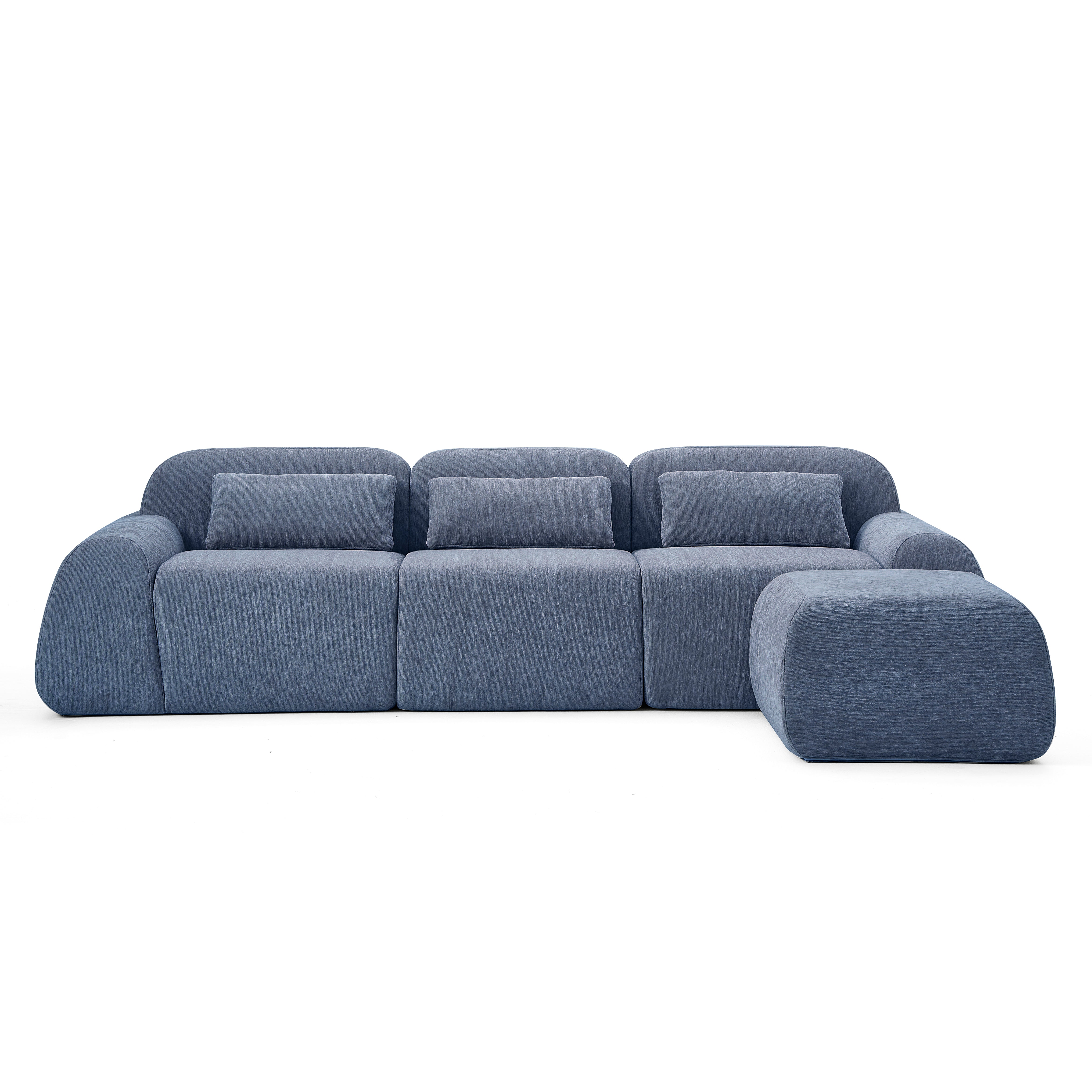 Pearl 3-Seater + Ottoman