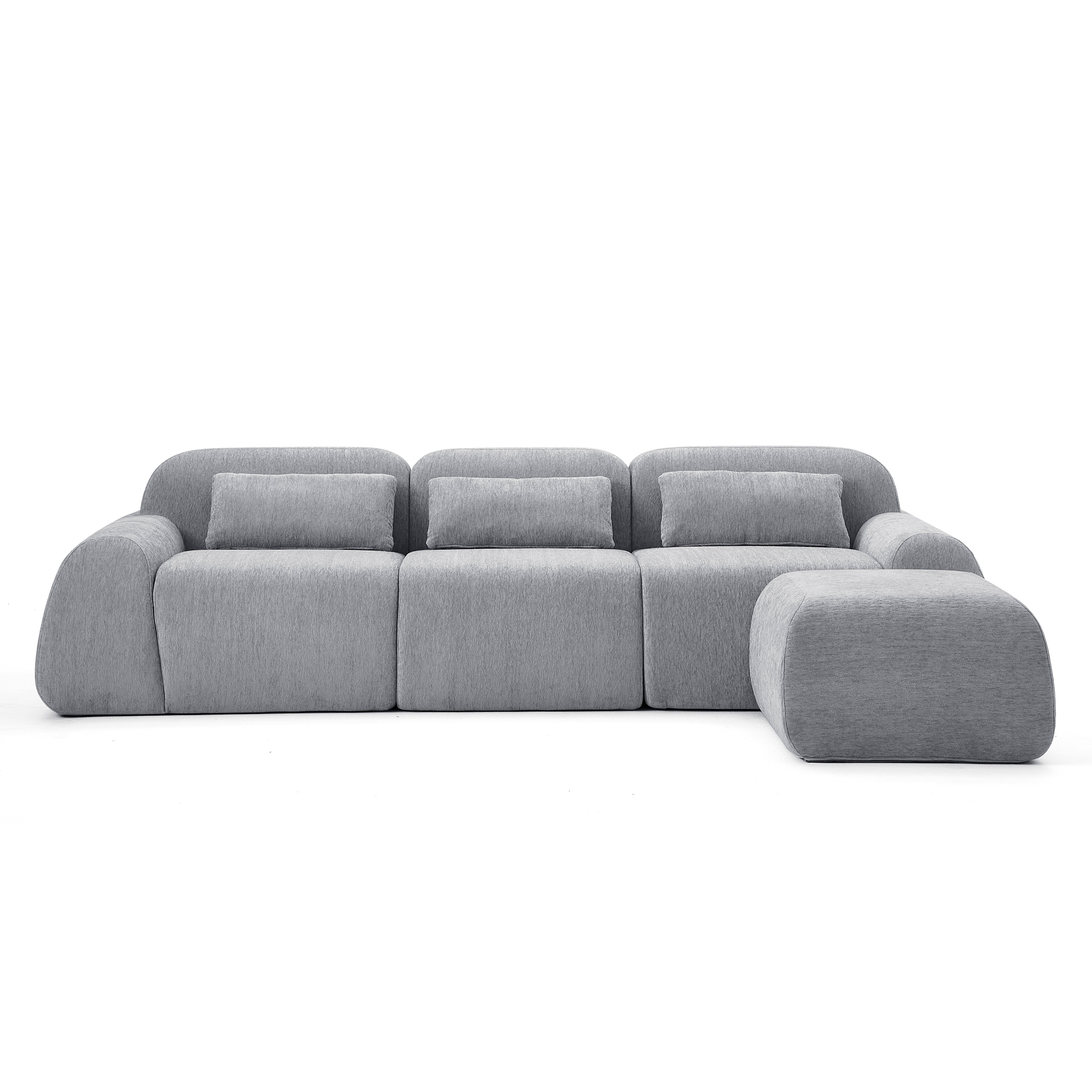 Pearl 3-Seater + Ottoman