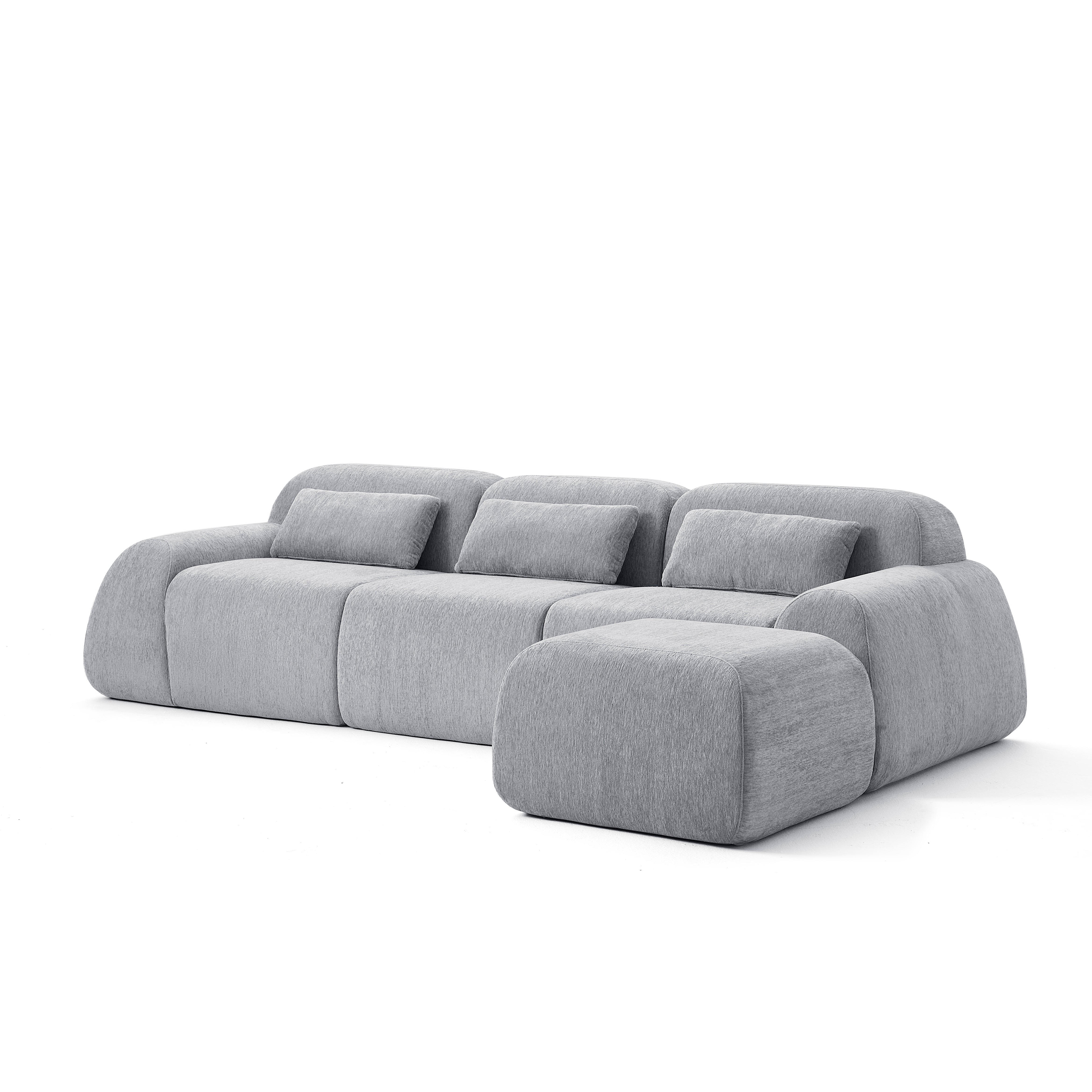 Pearl 3-Seater + Ottoman