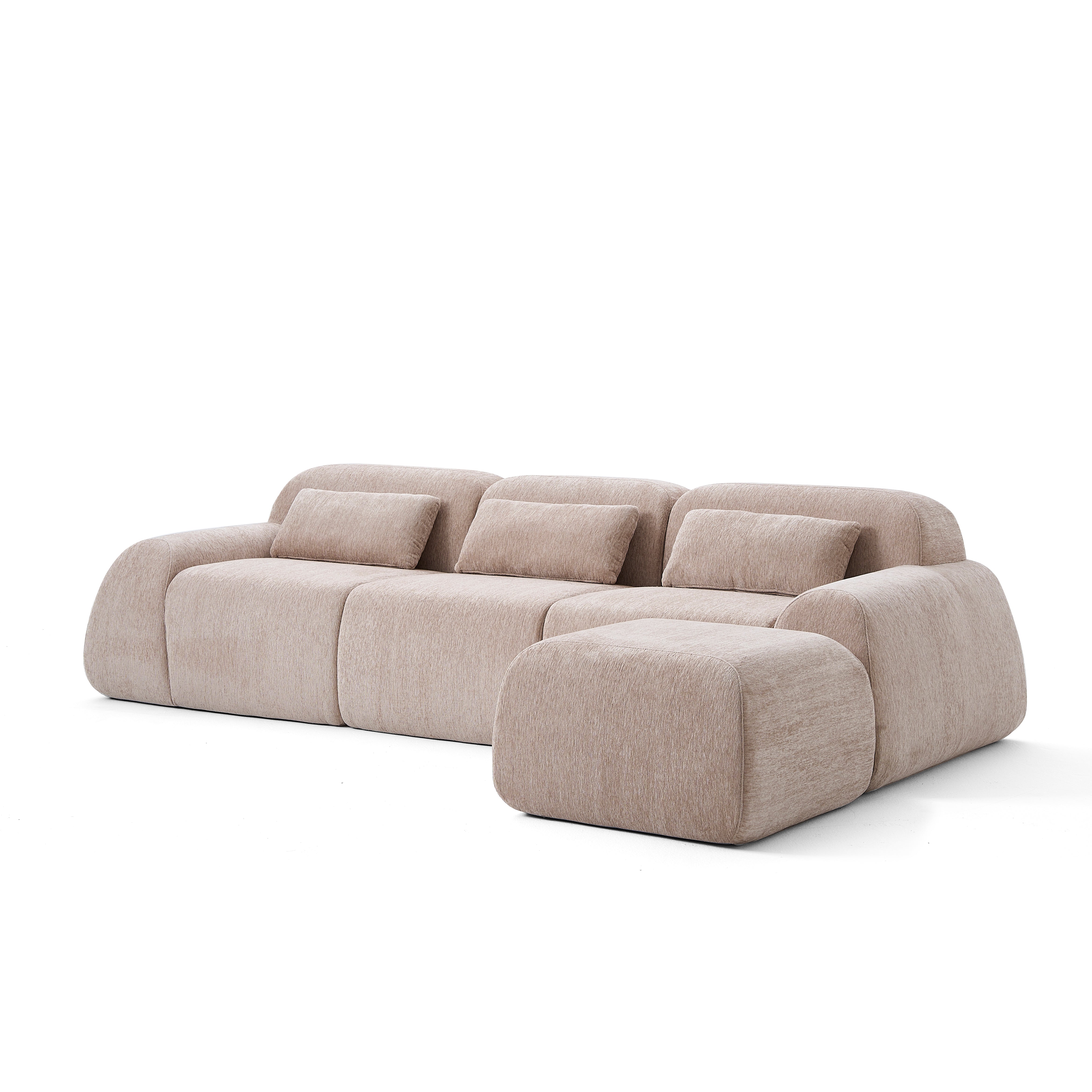 Pearl 3-Seater + Ottoman