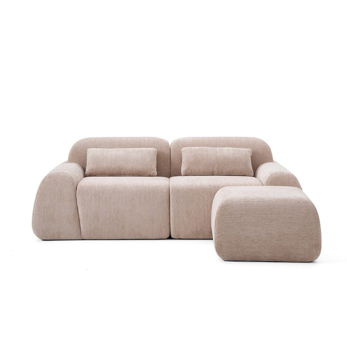 Champagne Mist | Pearl Ottoman