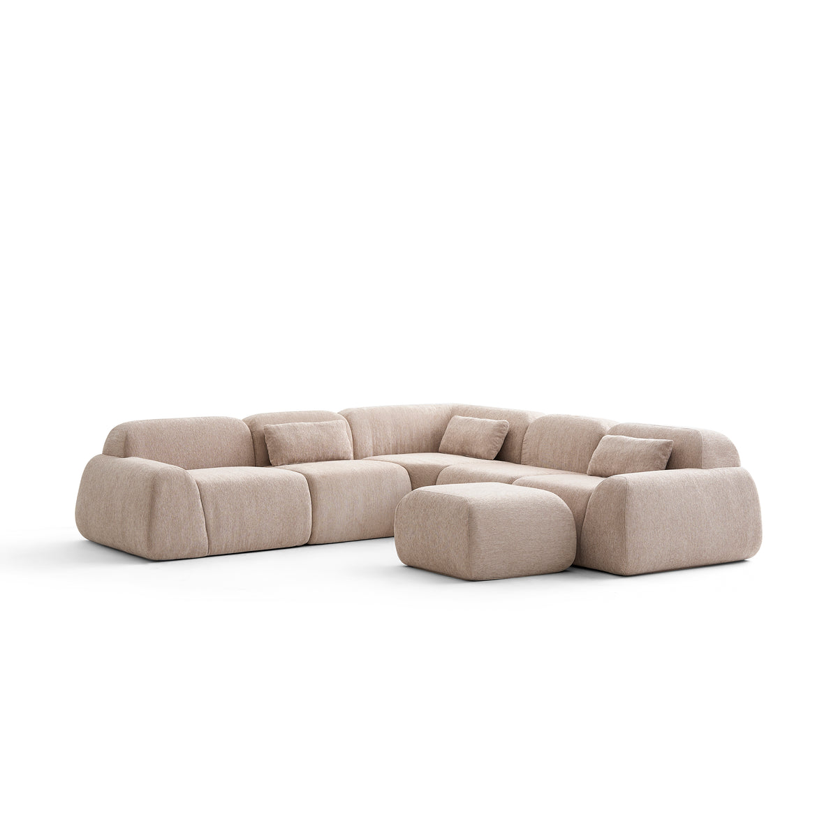 Champagne Mist | Pearl Ottoman