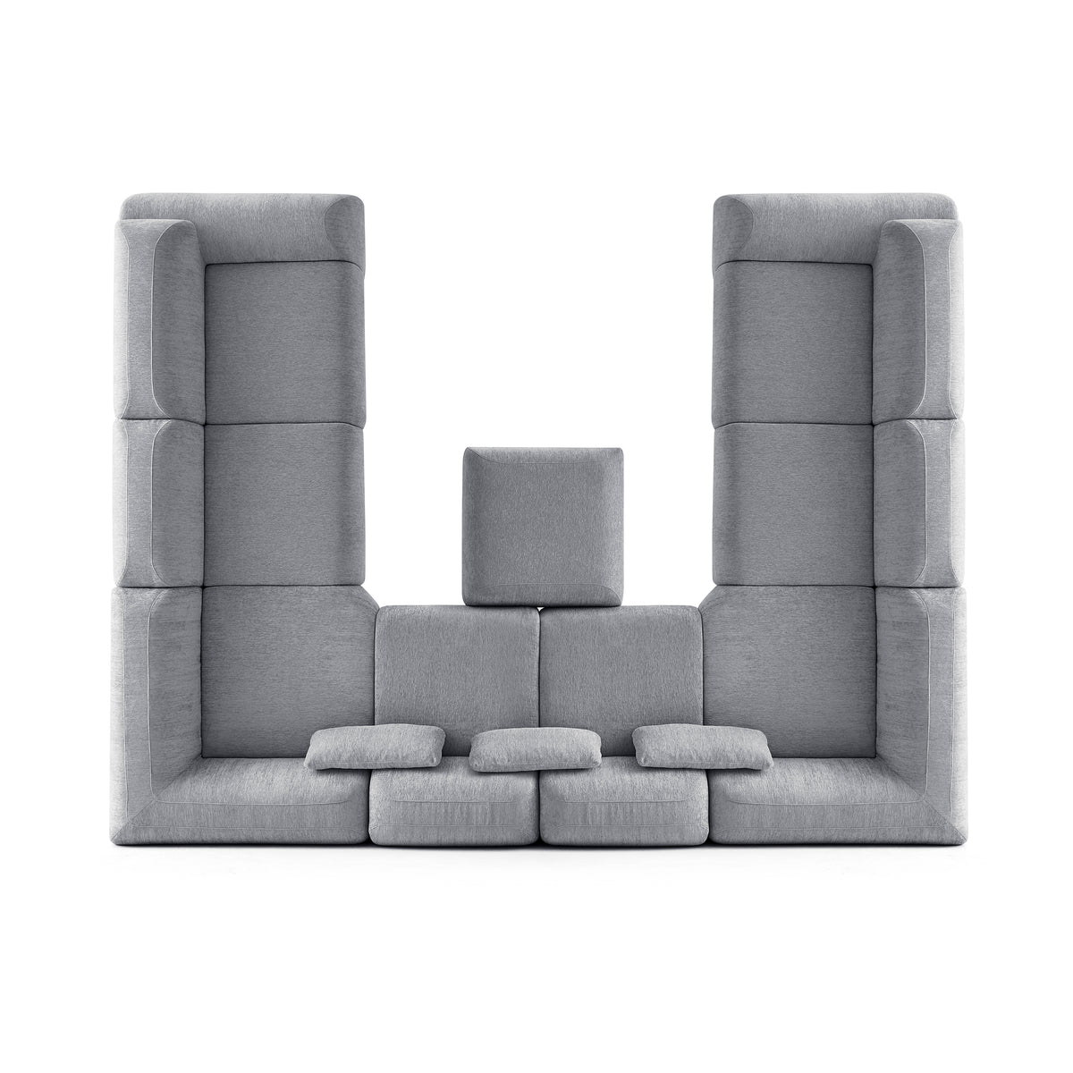 Silver Birch | Pearl Ottoman