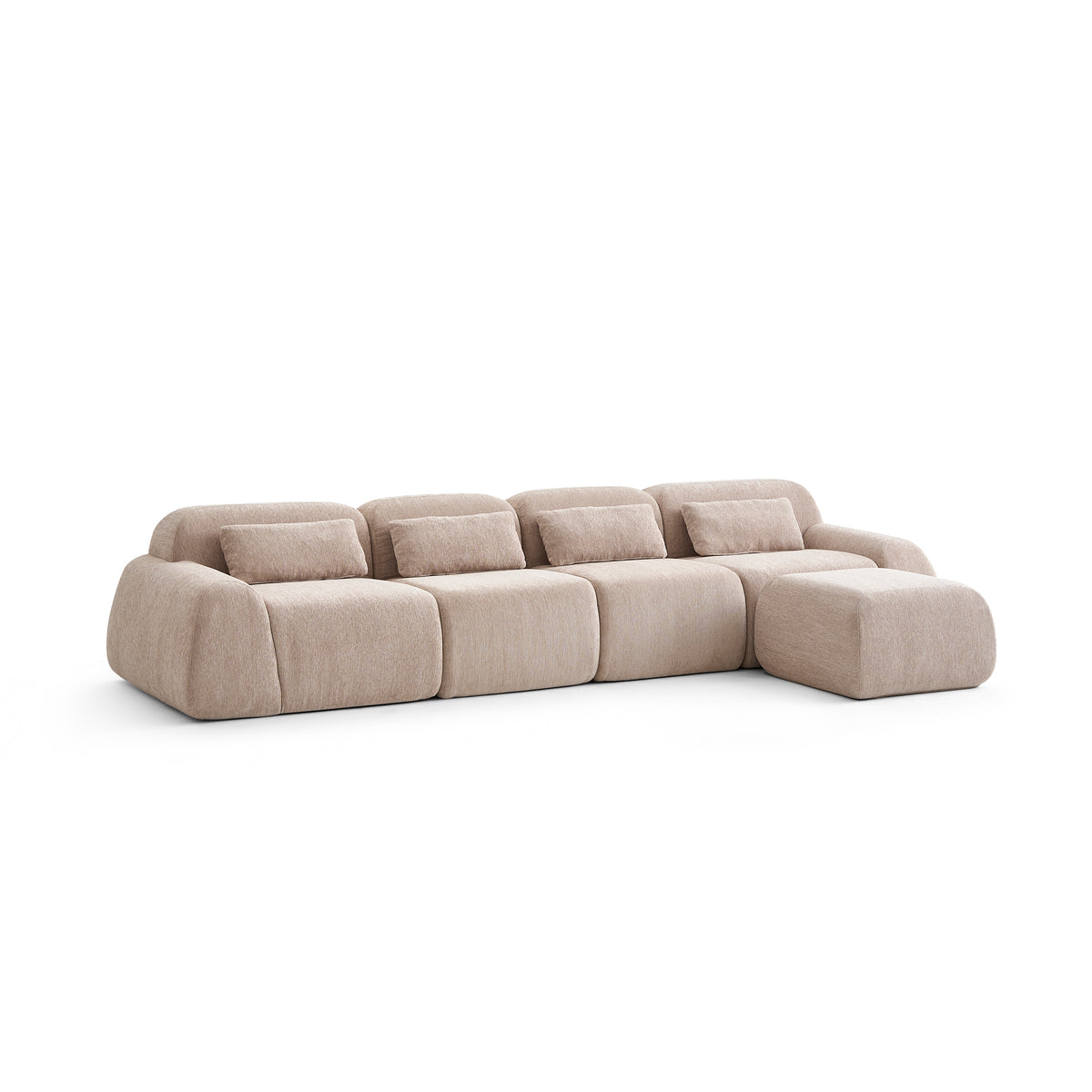 Champagne Mist | Pearl Ottoman