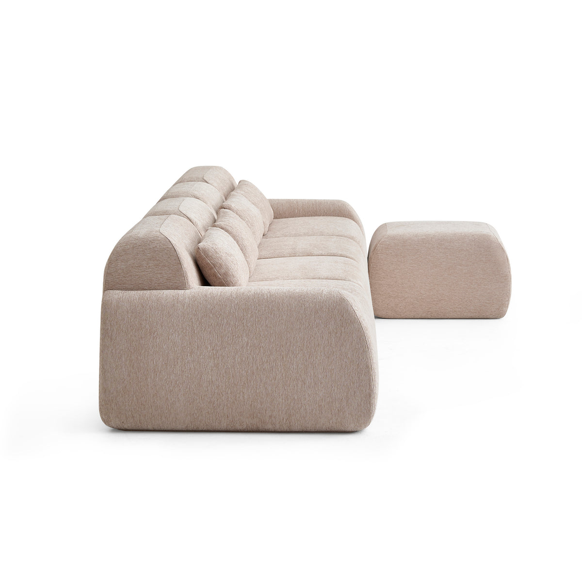 Champagne Mist | Pearl Ottoman