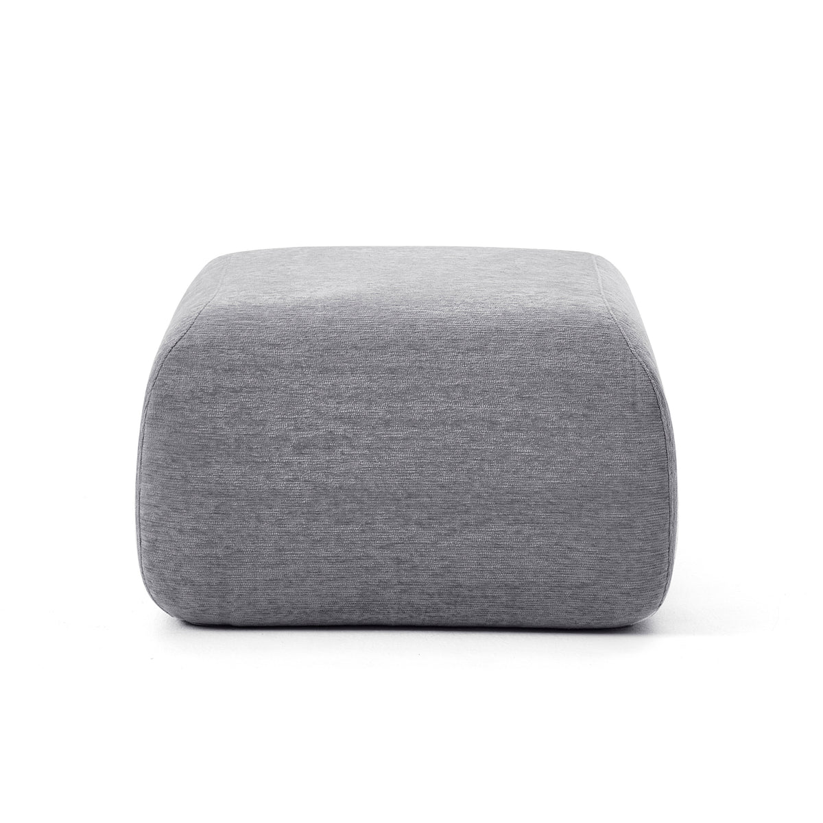 Pearl Ottoman - Silver Birch