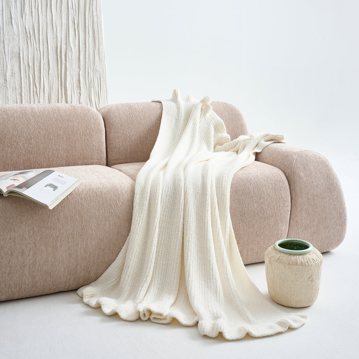 Ivory | Nest Throw