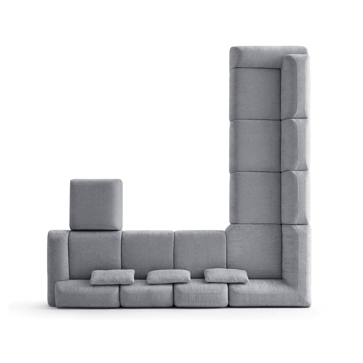Silver Birch | Pearl Ottoman