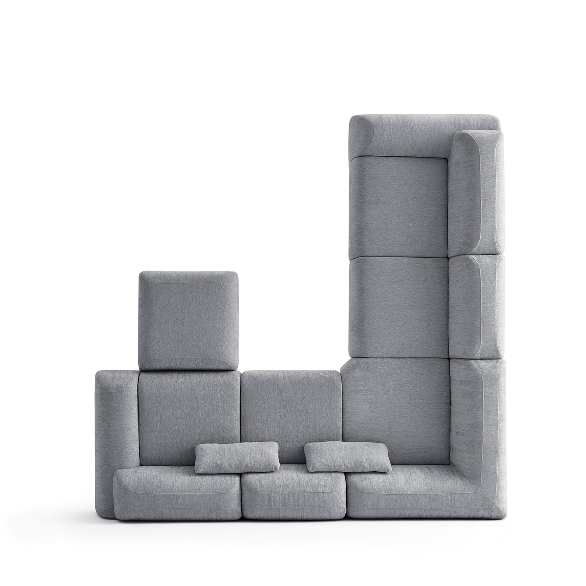Silver Birch | Pearl Ottoman