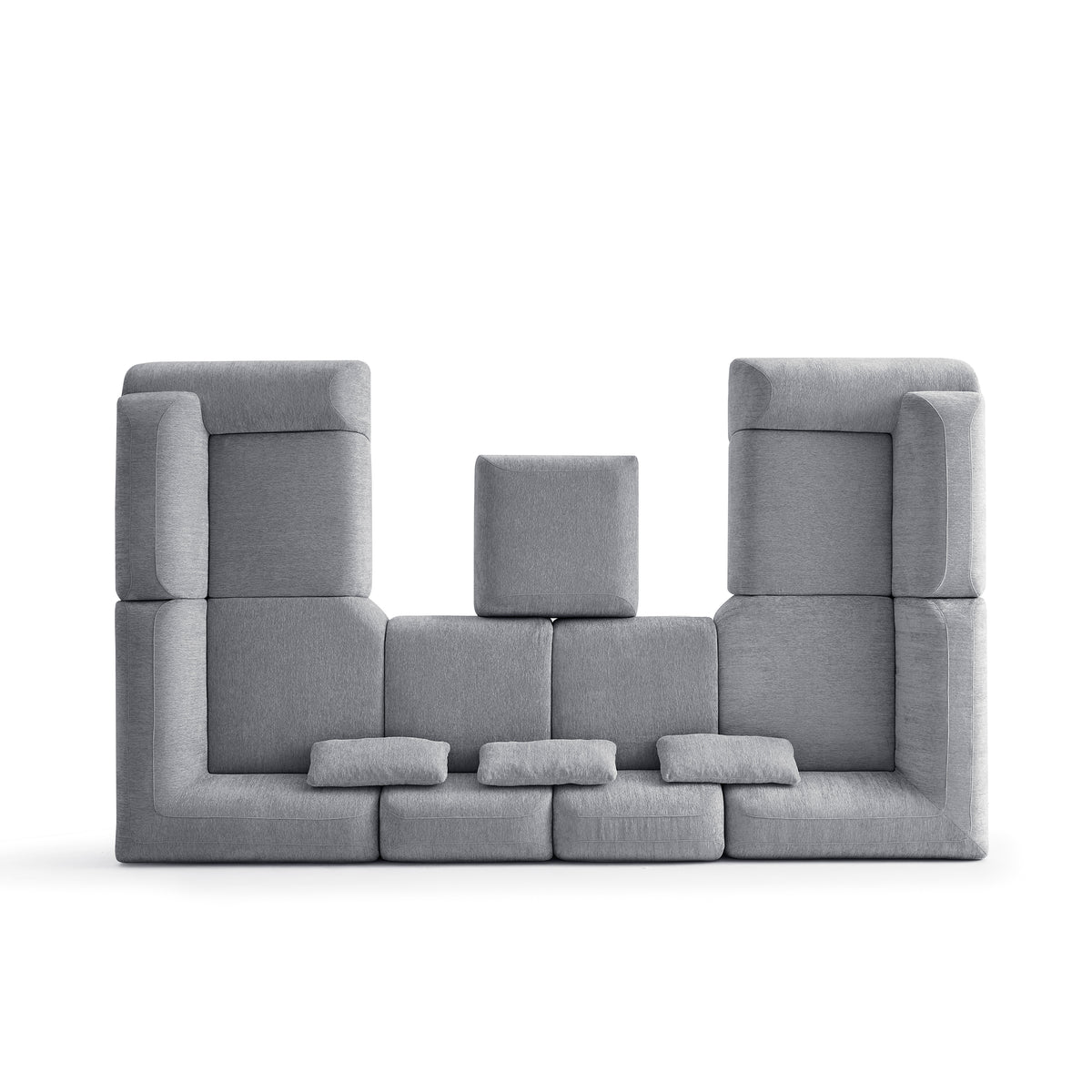Silver Birch | Pearl Ottoman