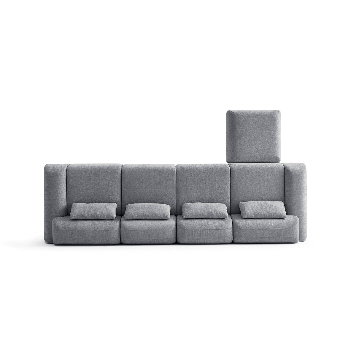 Silver Birch | Pearl Ottoman