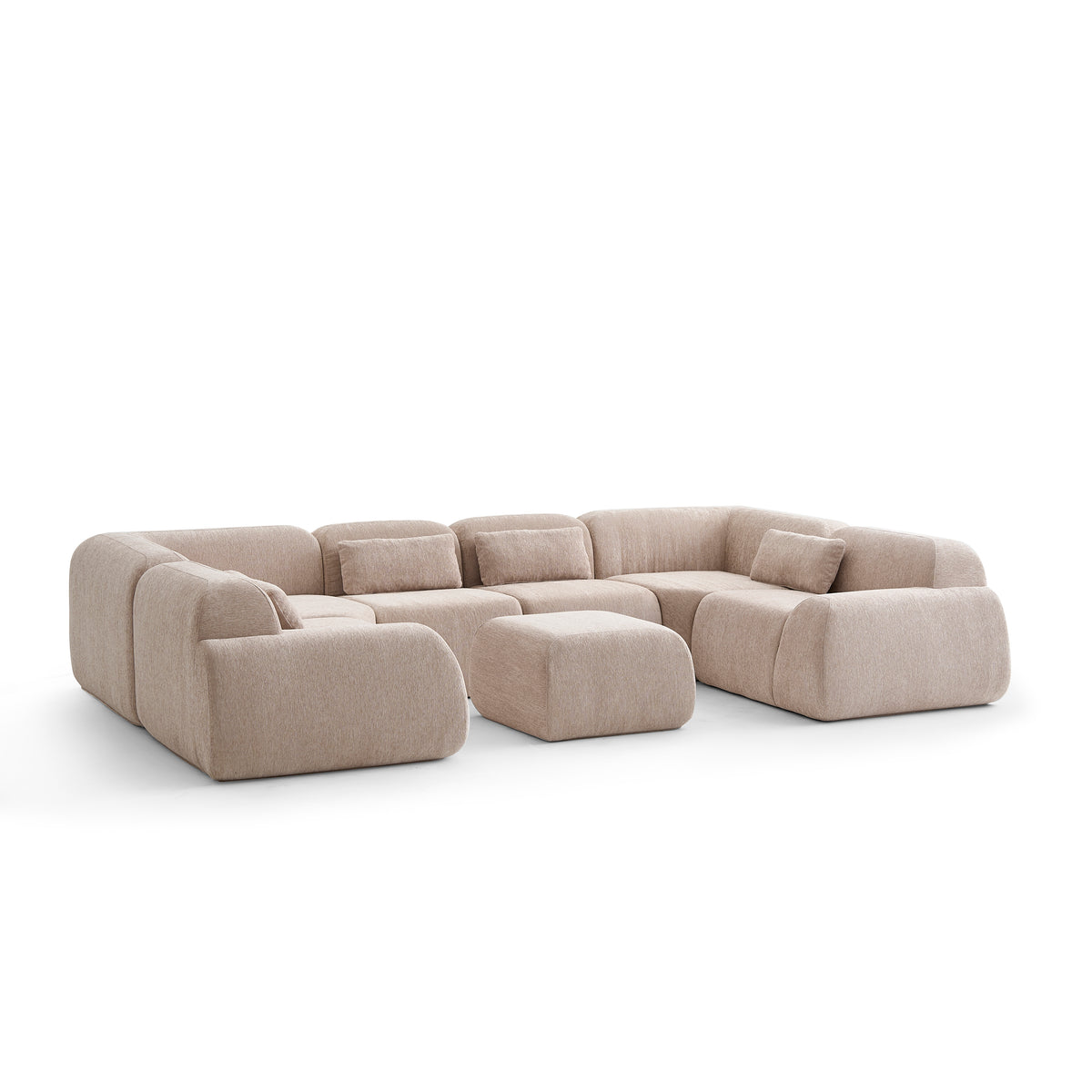 Champagne Mist | Pearl Ottoman