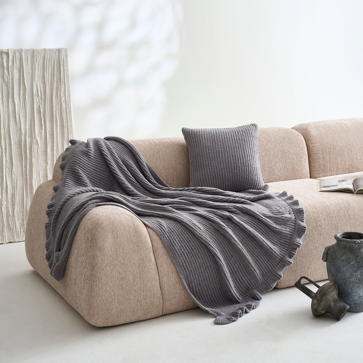 Grey | Nest Throw