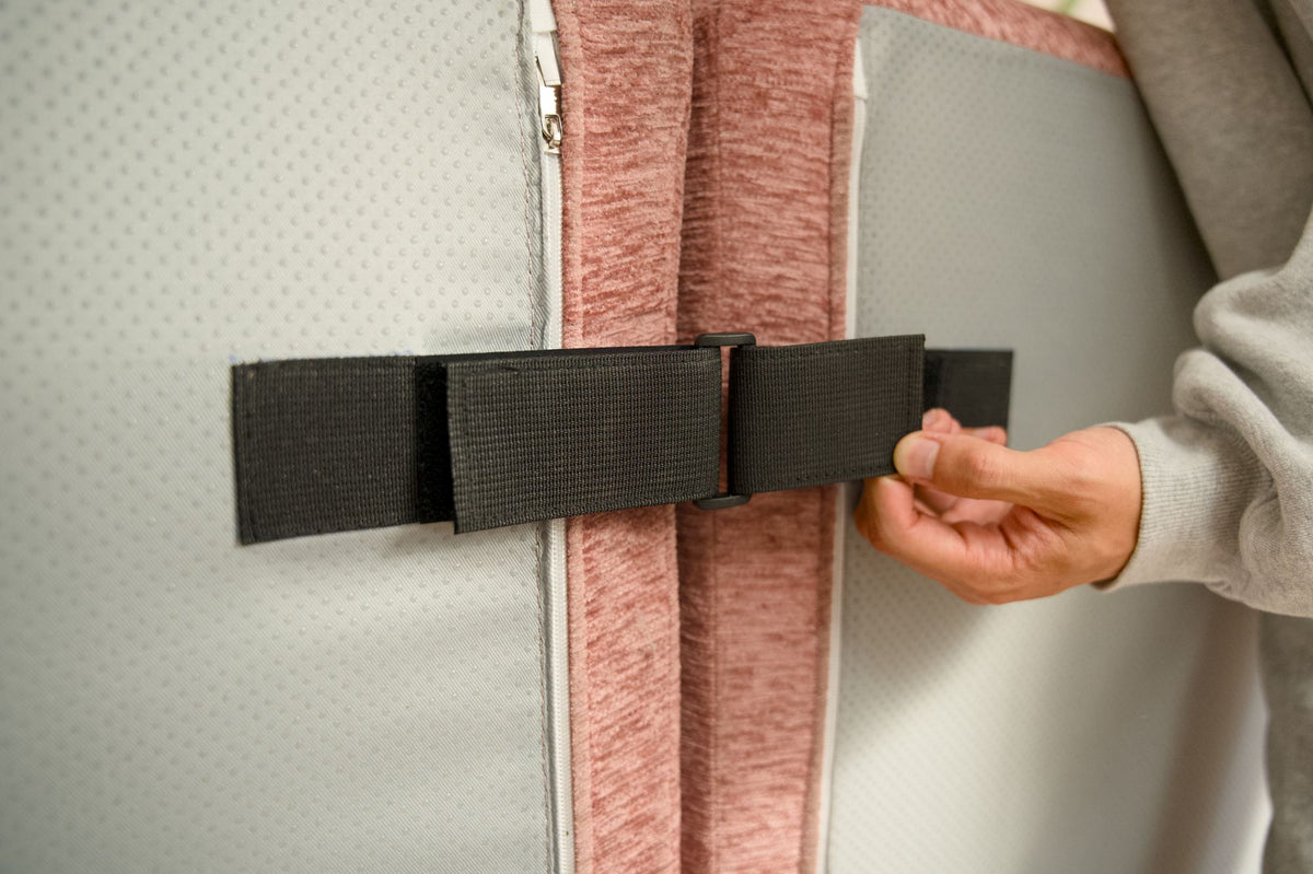The smart connector pulls the pieces into one solid frame.