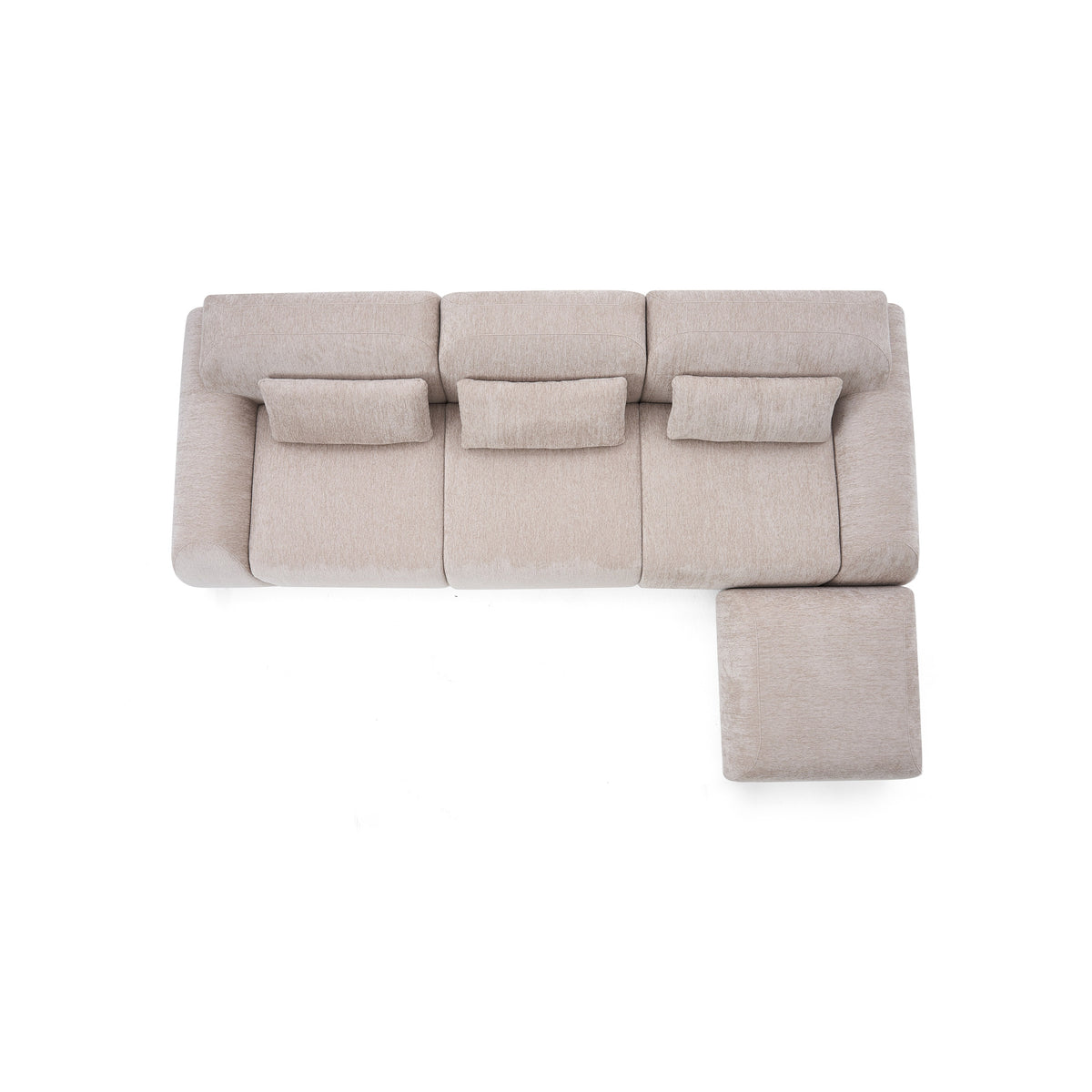 Champagne Mist | Pearl Ottoman