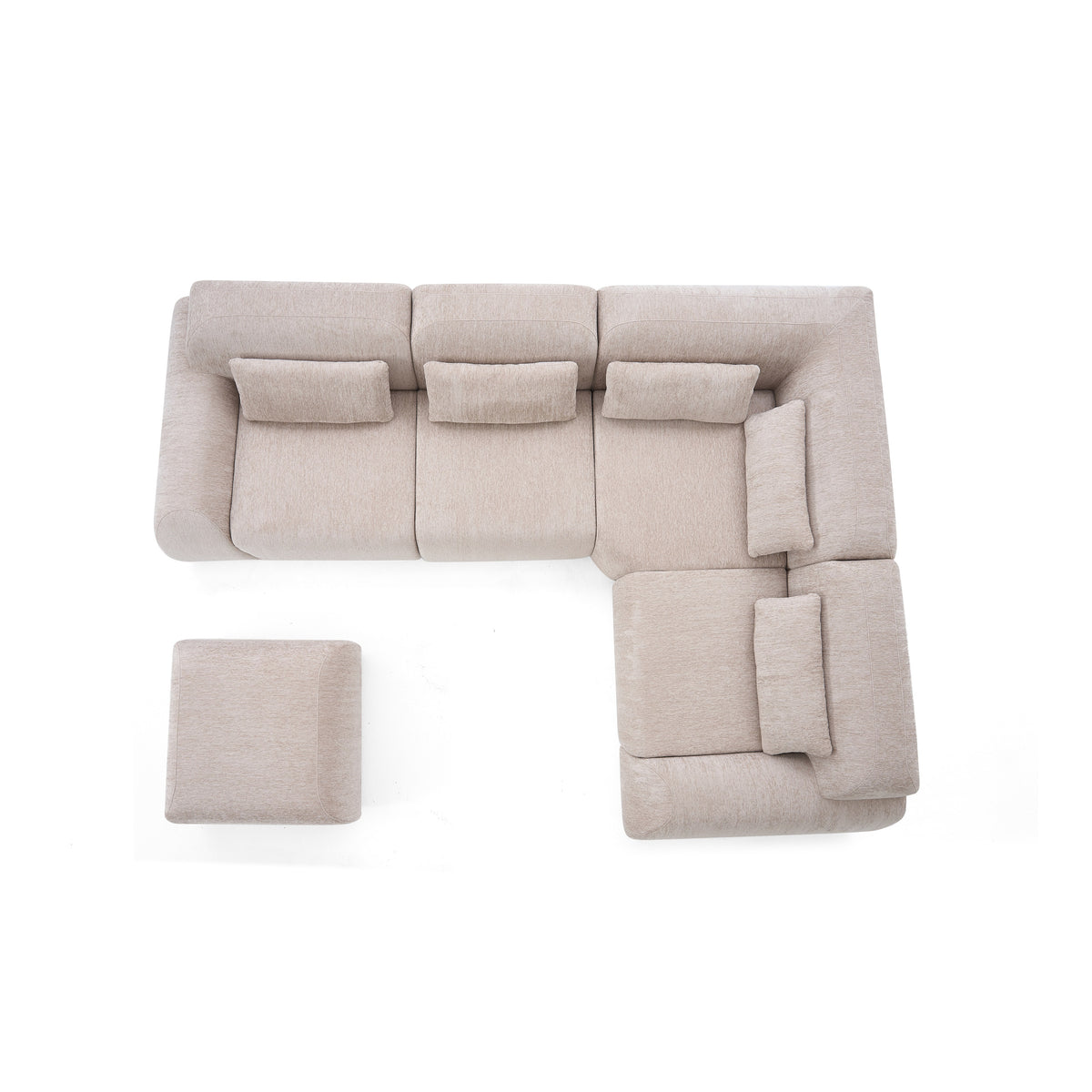 Champagne Mist | Pearl Ottoman