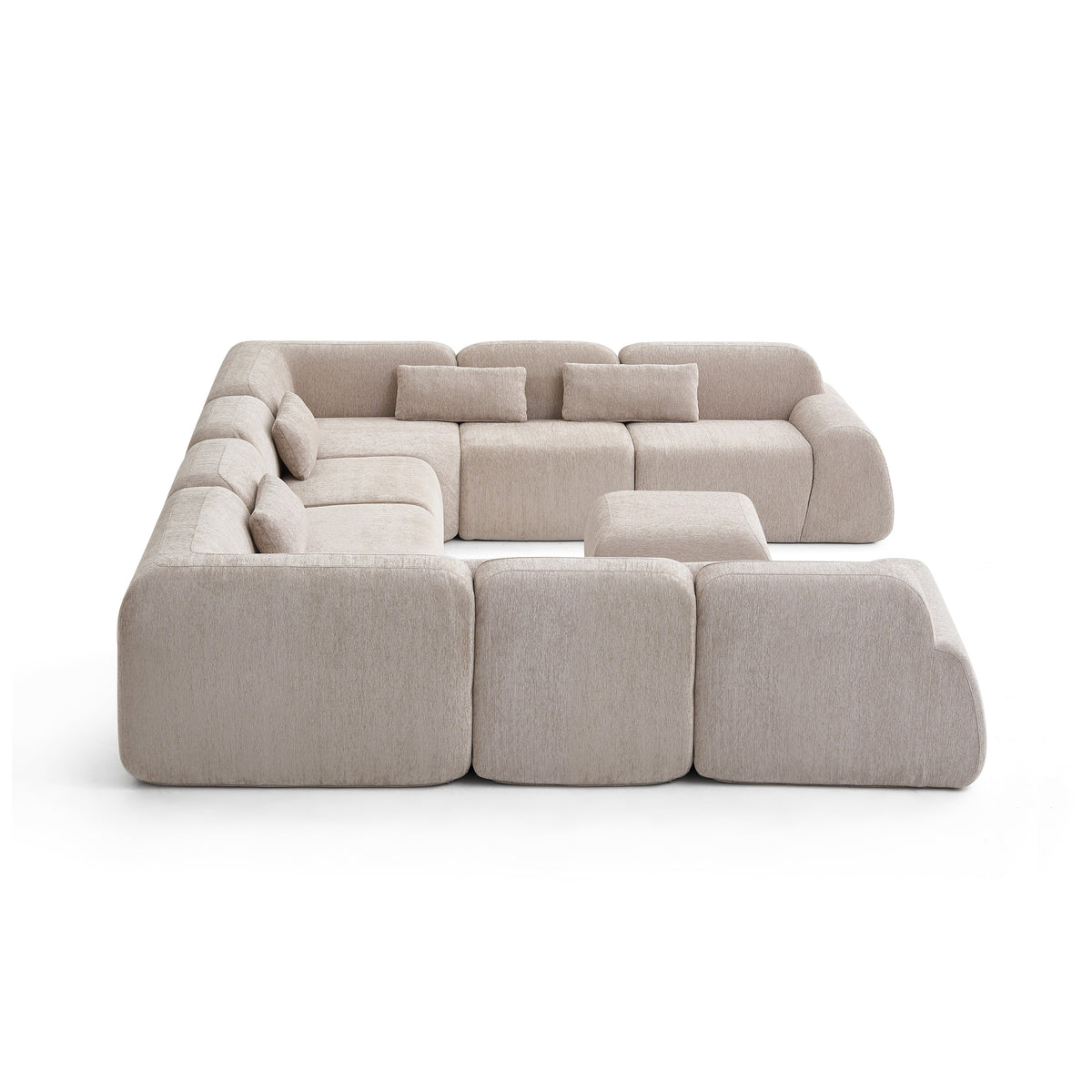 Champagne Mist | Pearl Ottoman