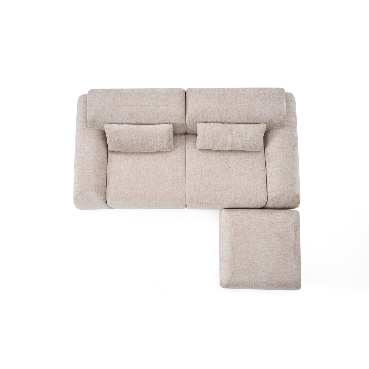 Champagne Mist | Pearl Ottoman
